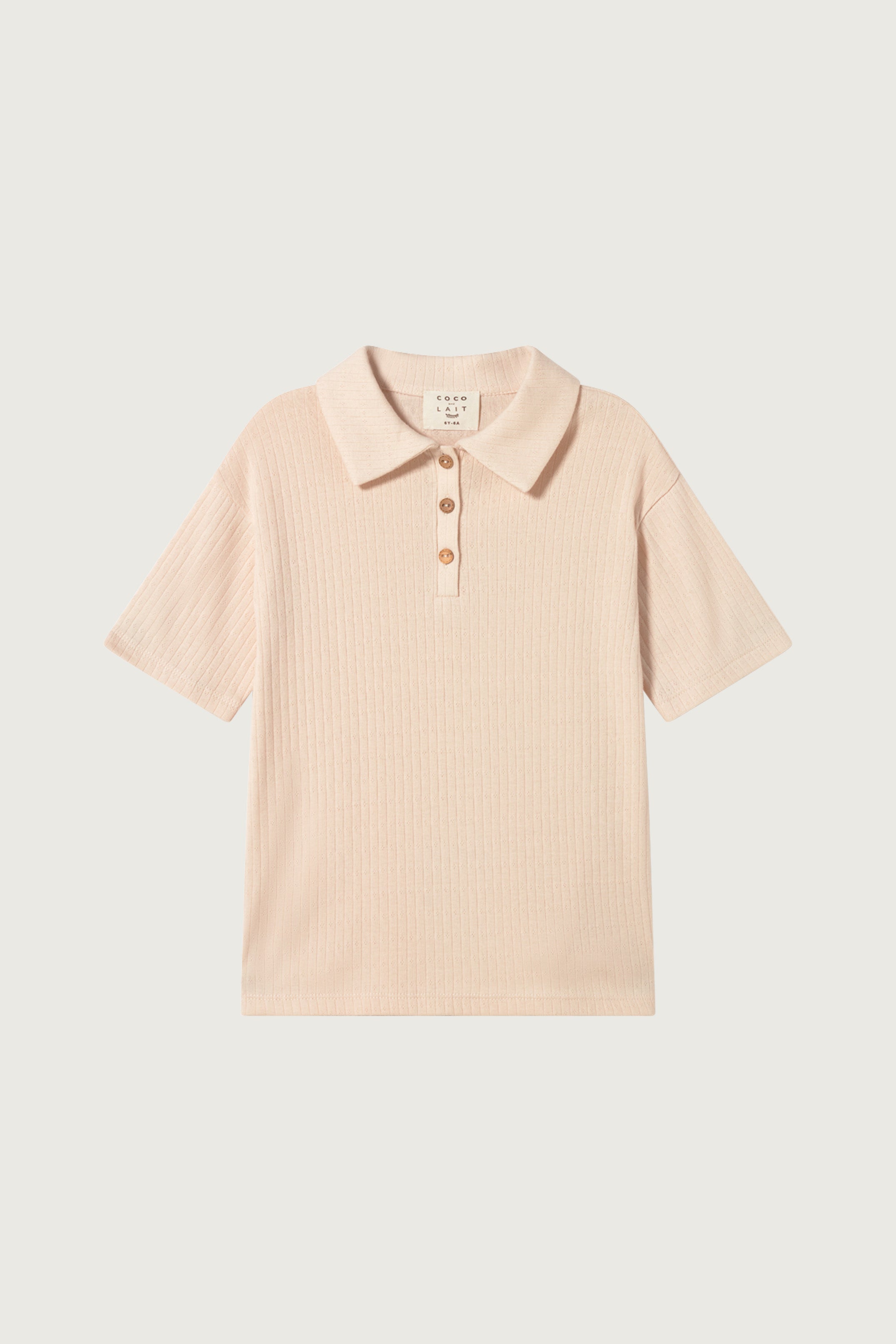 Coco Au Lait SHELL JACQUARD POLO  Shell