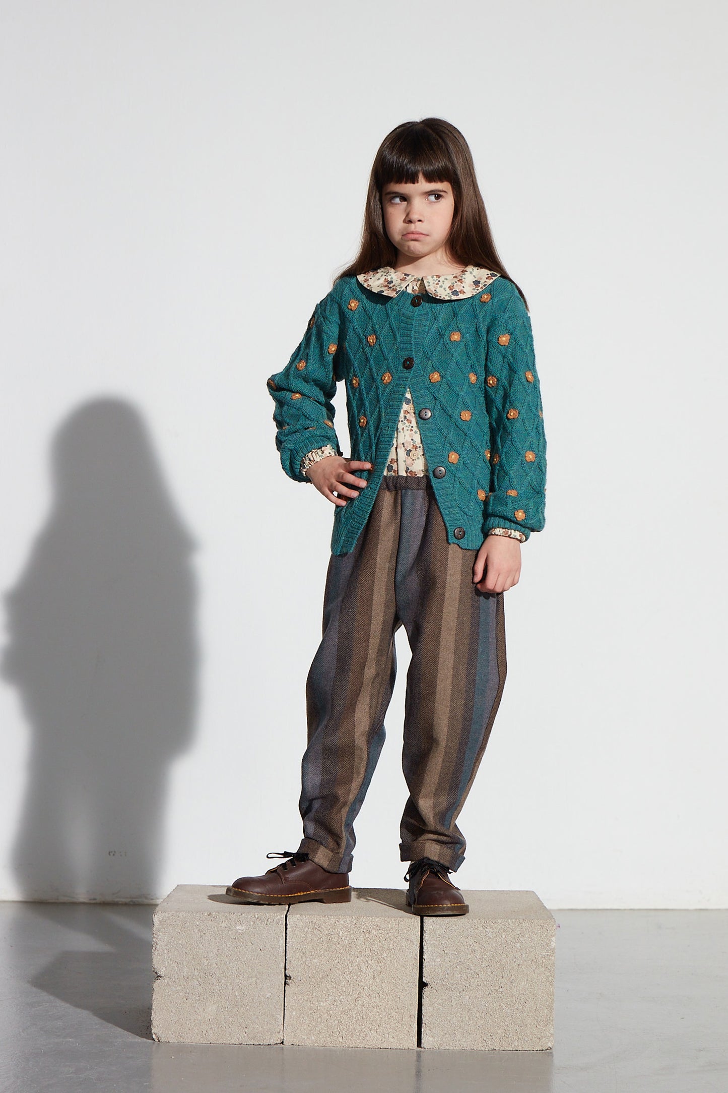 Coco Au Lait STRIPED WOOL TROUSERS Striped AW23