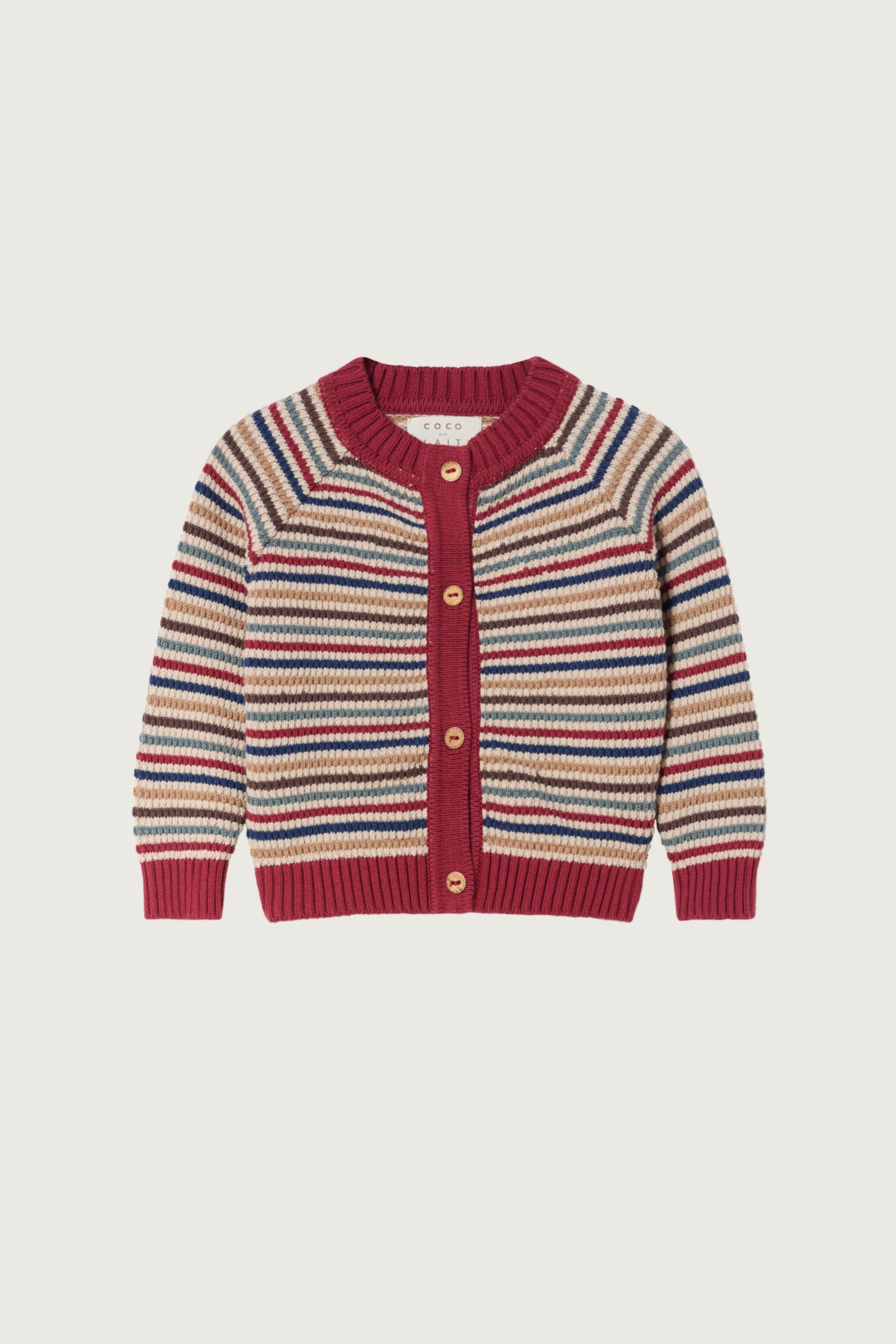 Coco Au Lait STRUCTURE BABY CARDIGAN Structure