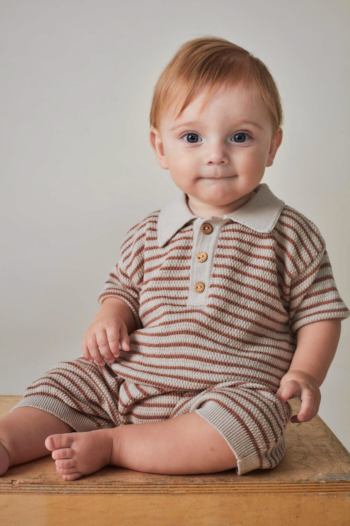 Coco Au Lait STRUCTURE BABY ROMPER  Structure