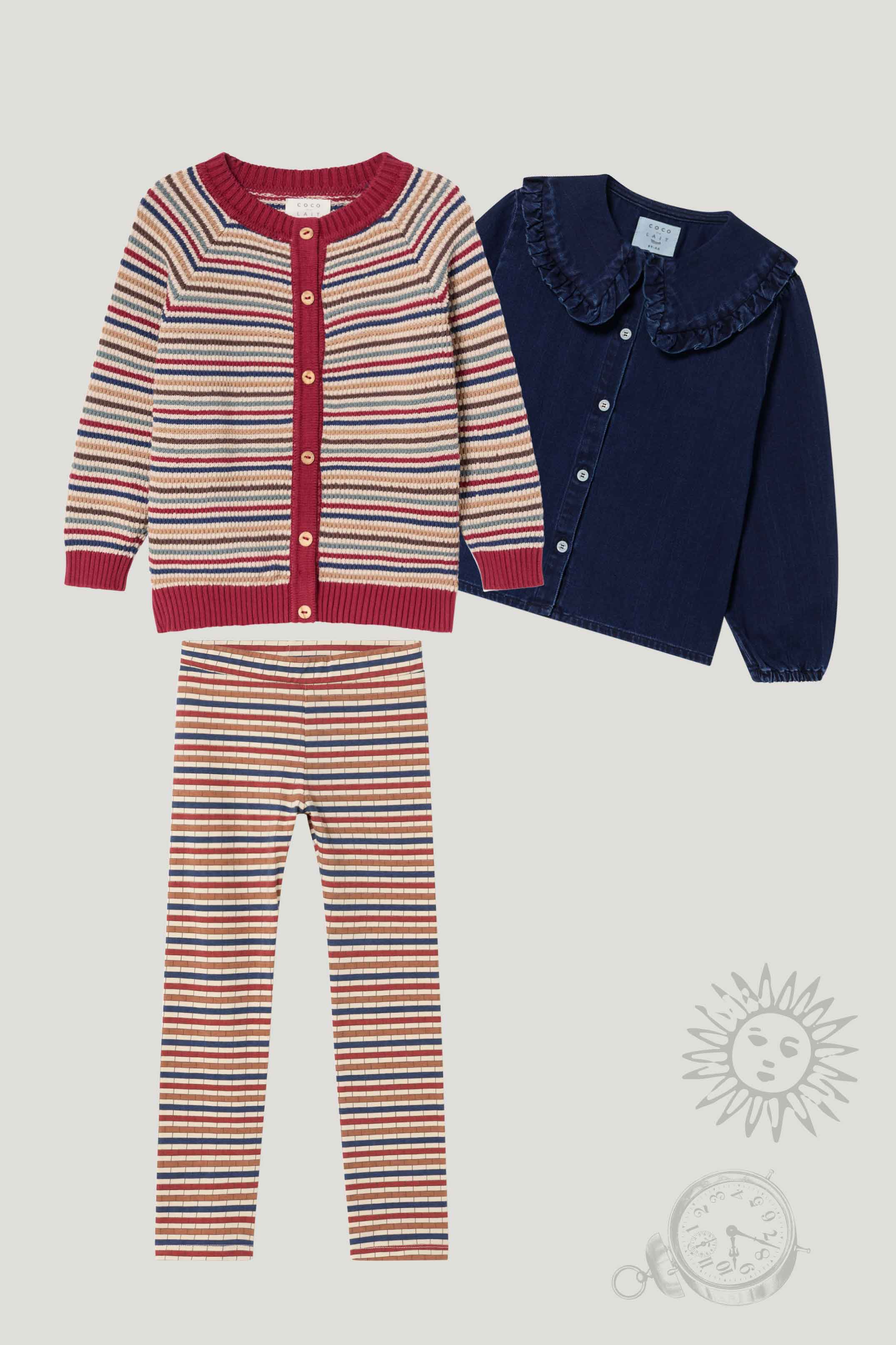 Coco Au Lait STRUCTURE CARDIGAN Structure