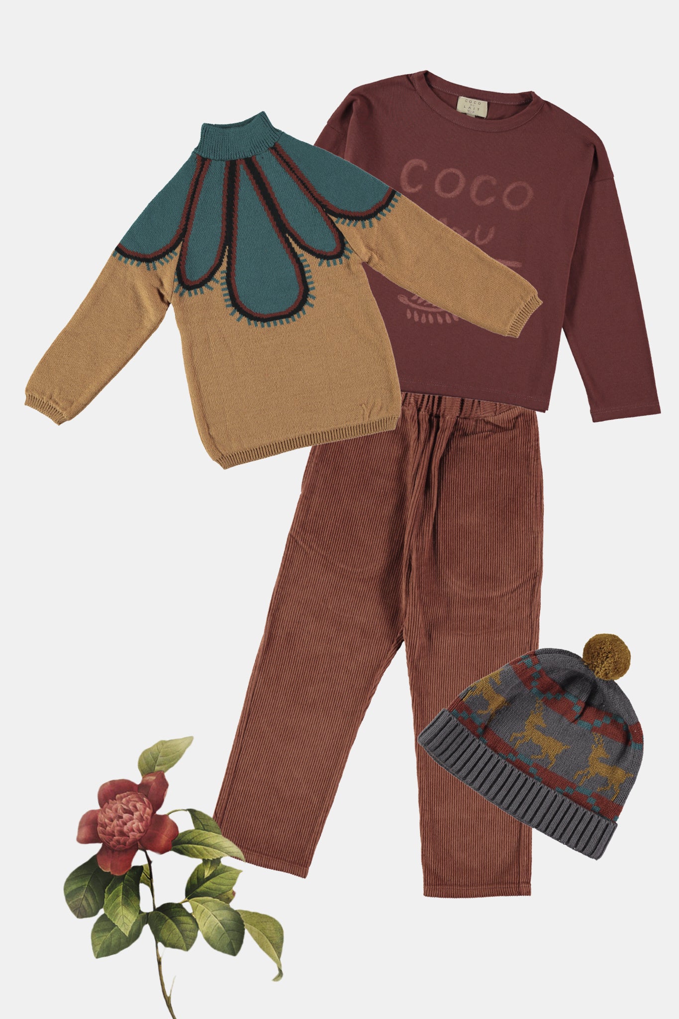 Coco Au Lait SWEATER LOOK  Multicolor