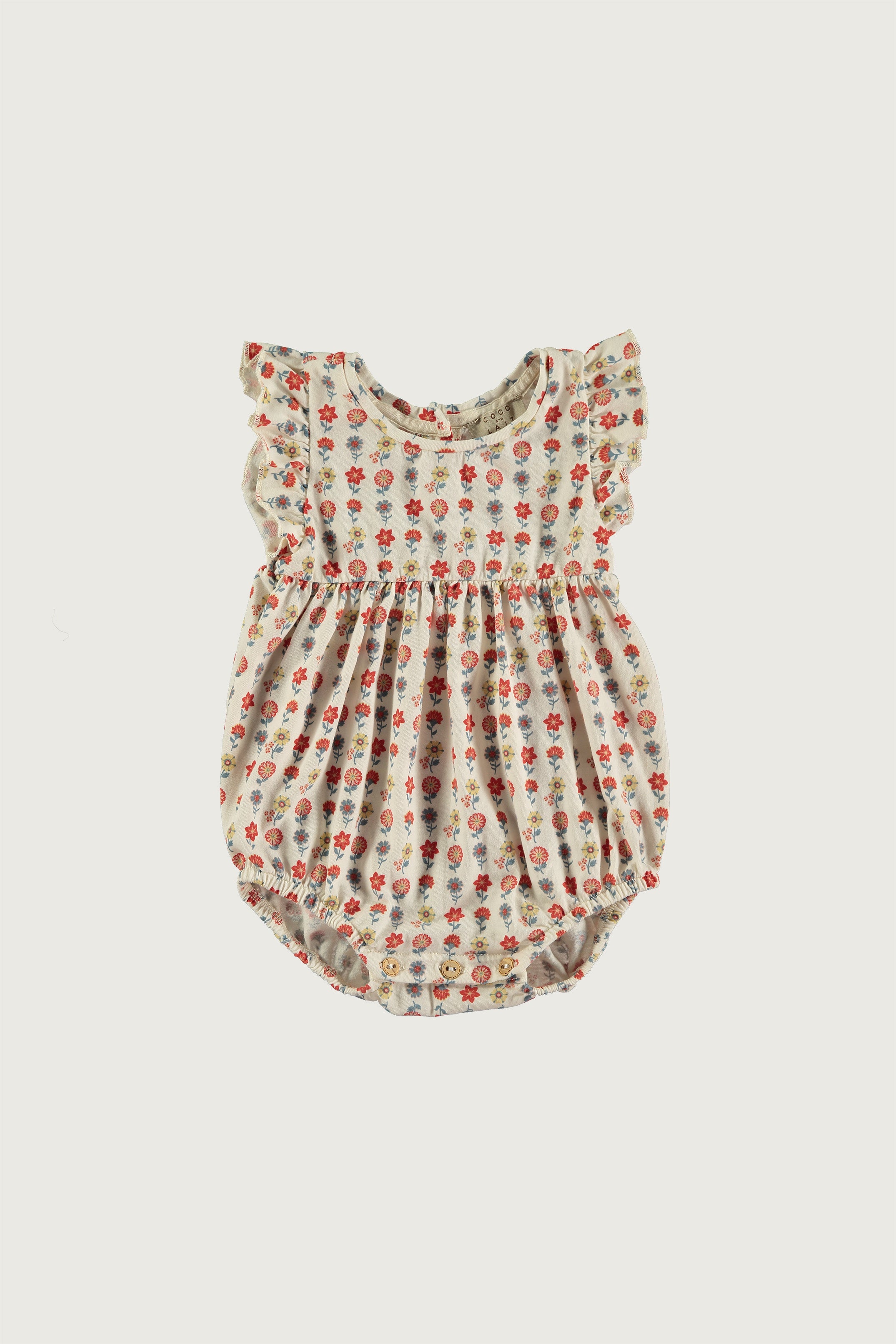 Coco Au Lait TINY FLORA ROMPER Tiny Flora