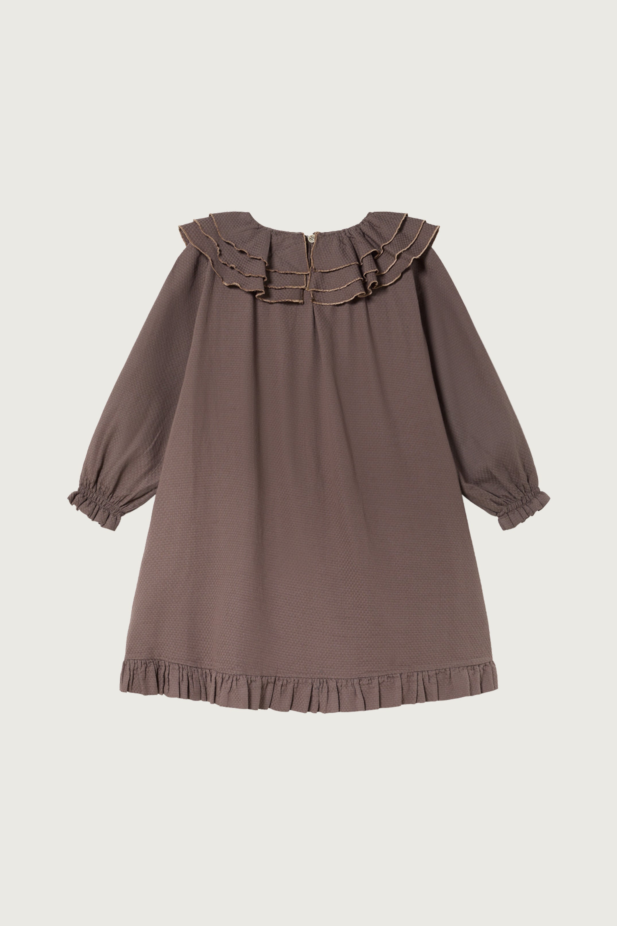 Coco Au Lait TRIPLE COLLAR DRESS Iron