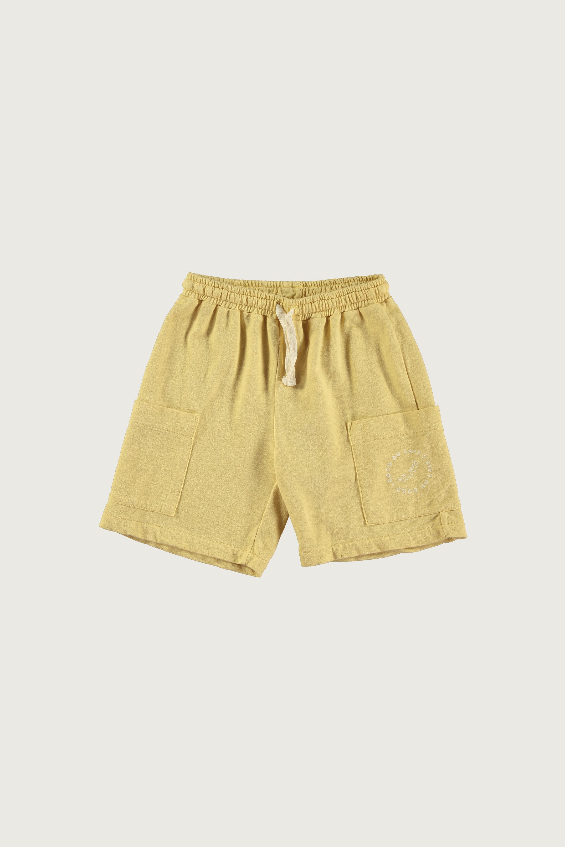 Coco Au Lait YELLOW SWEATHSIRT SHORTS Sahara Sun