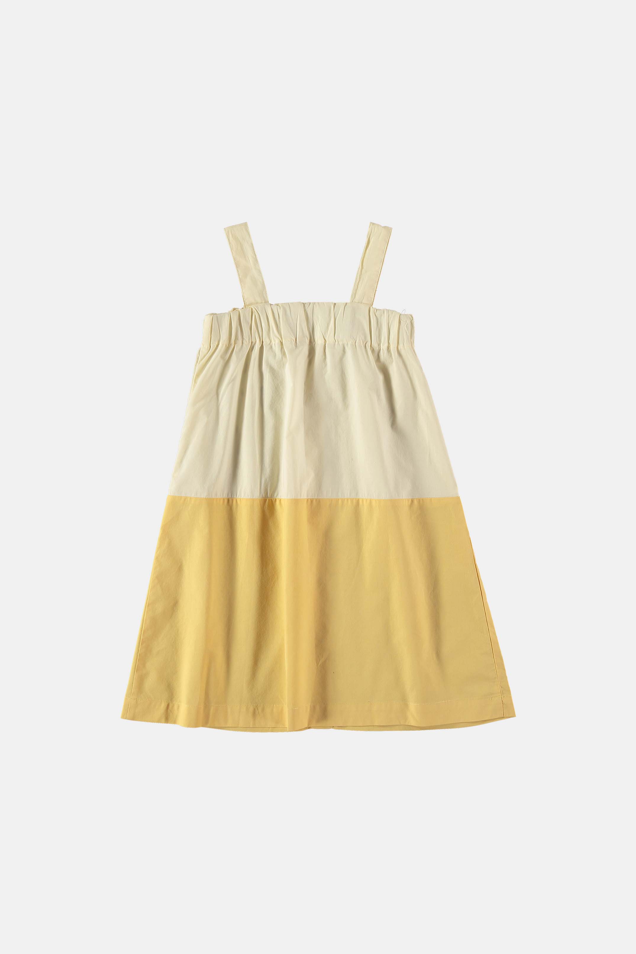 Coco Au Lait YELLOW VINTAGE SLEVEELESS DRESS  Yellow