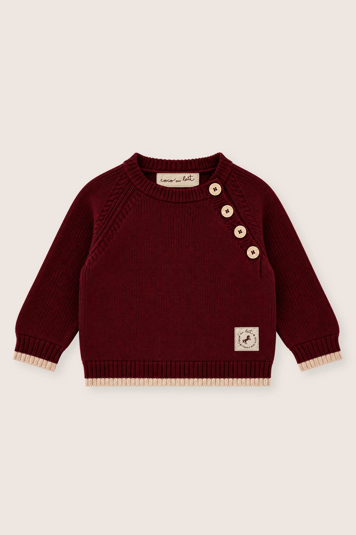 JERSEY DE PUNTO TRUFFLE BEBÉ