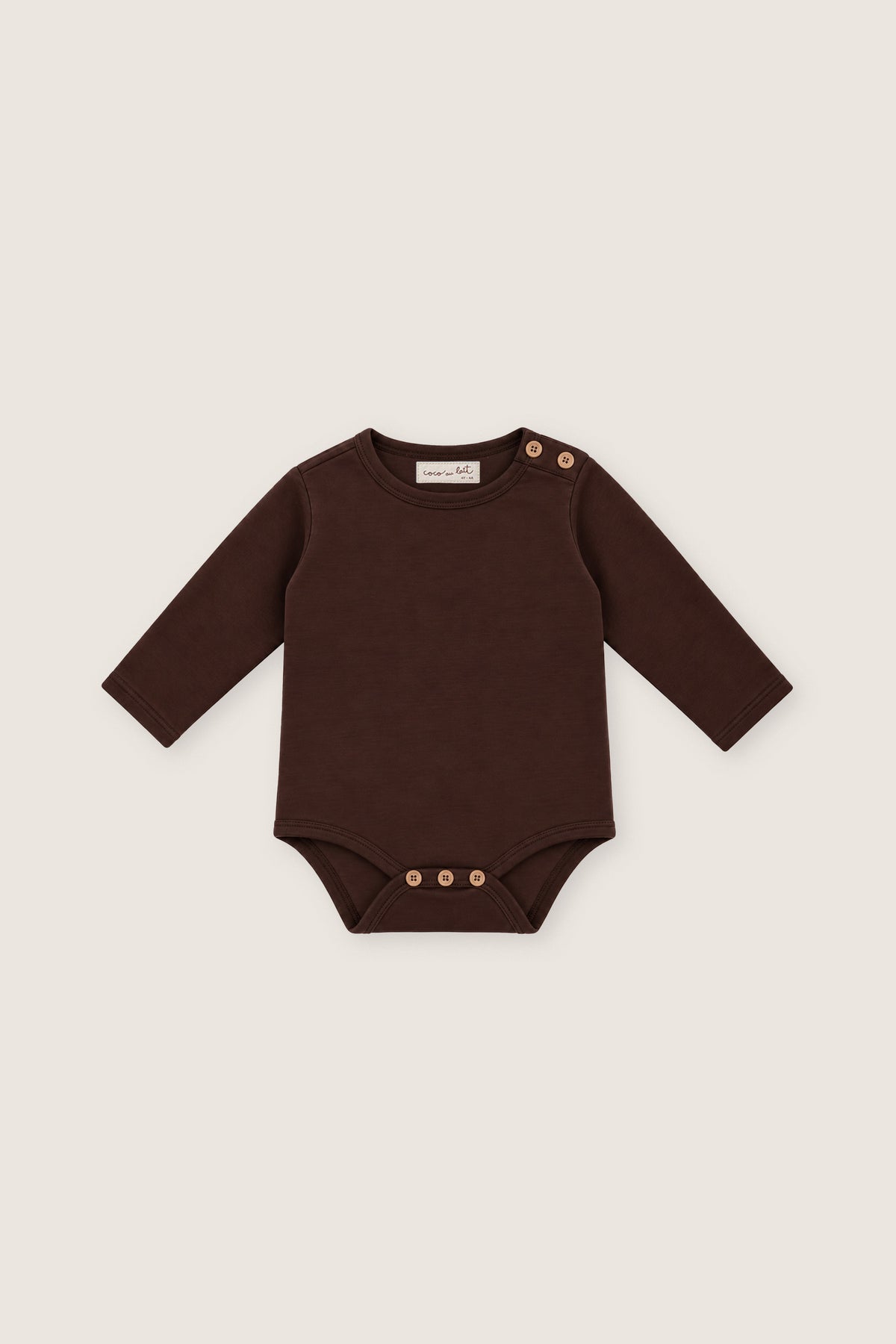 BODY BEBÉ XOCOLAT