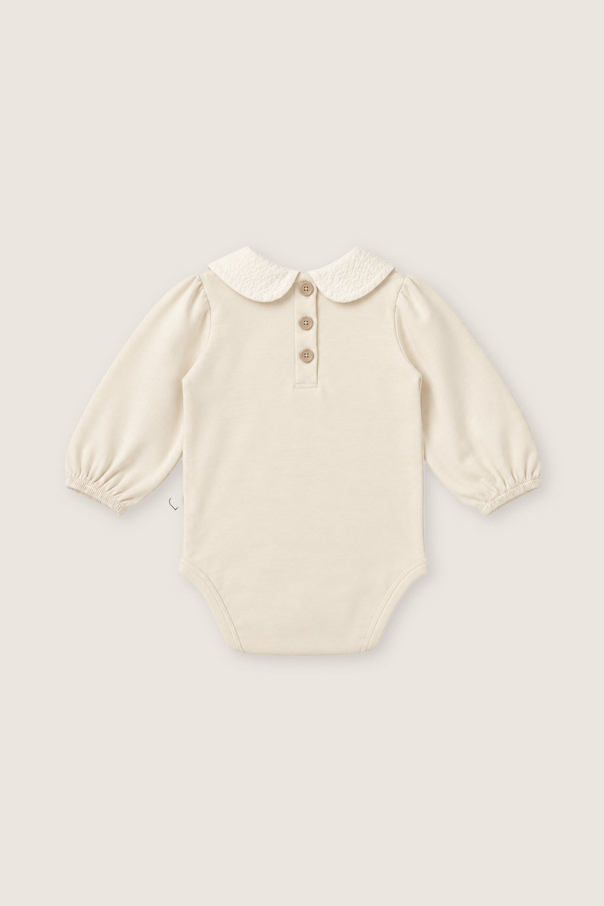 BODY BEBÉ CUELLO CLÁSICO VANILLA