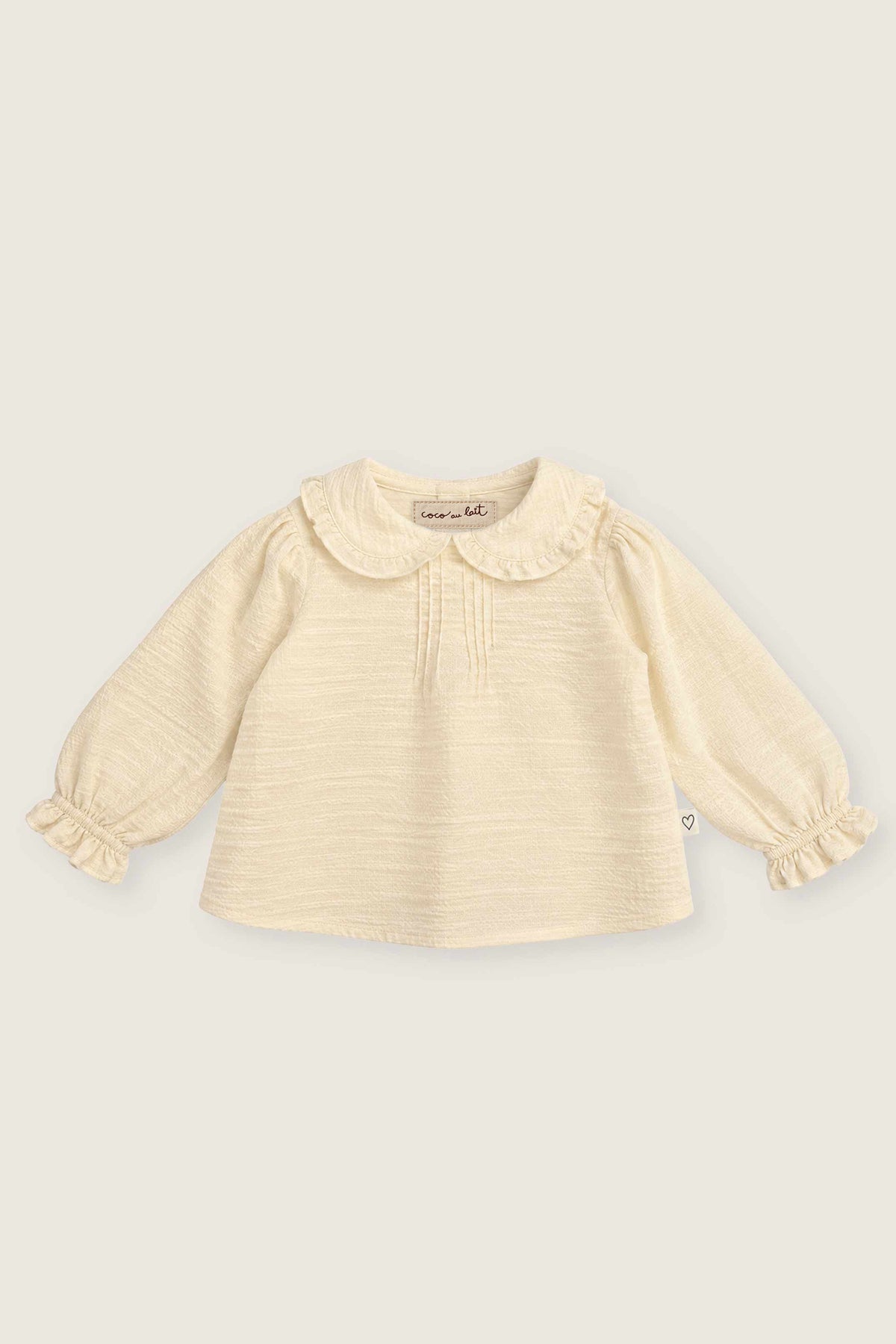 BLUSA JACQUARD VANILLA BEBÉ