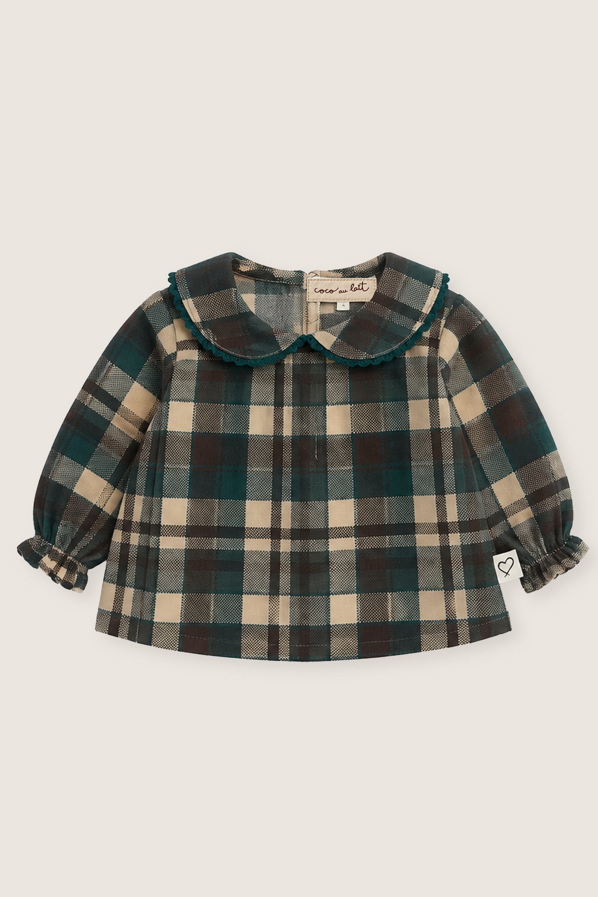 BLUSA CUADROS BEBÉ