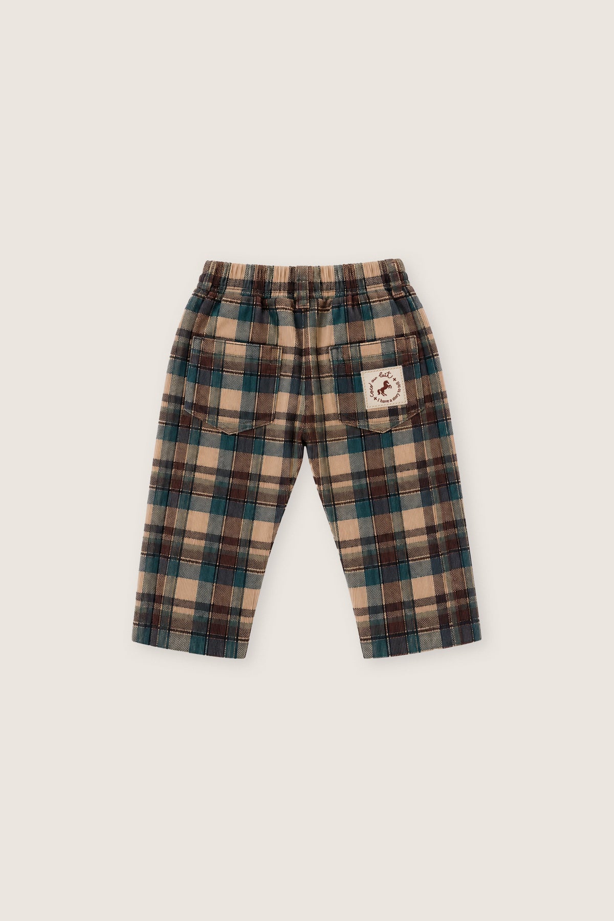 PANTALÓN CUADROS BEBÉ