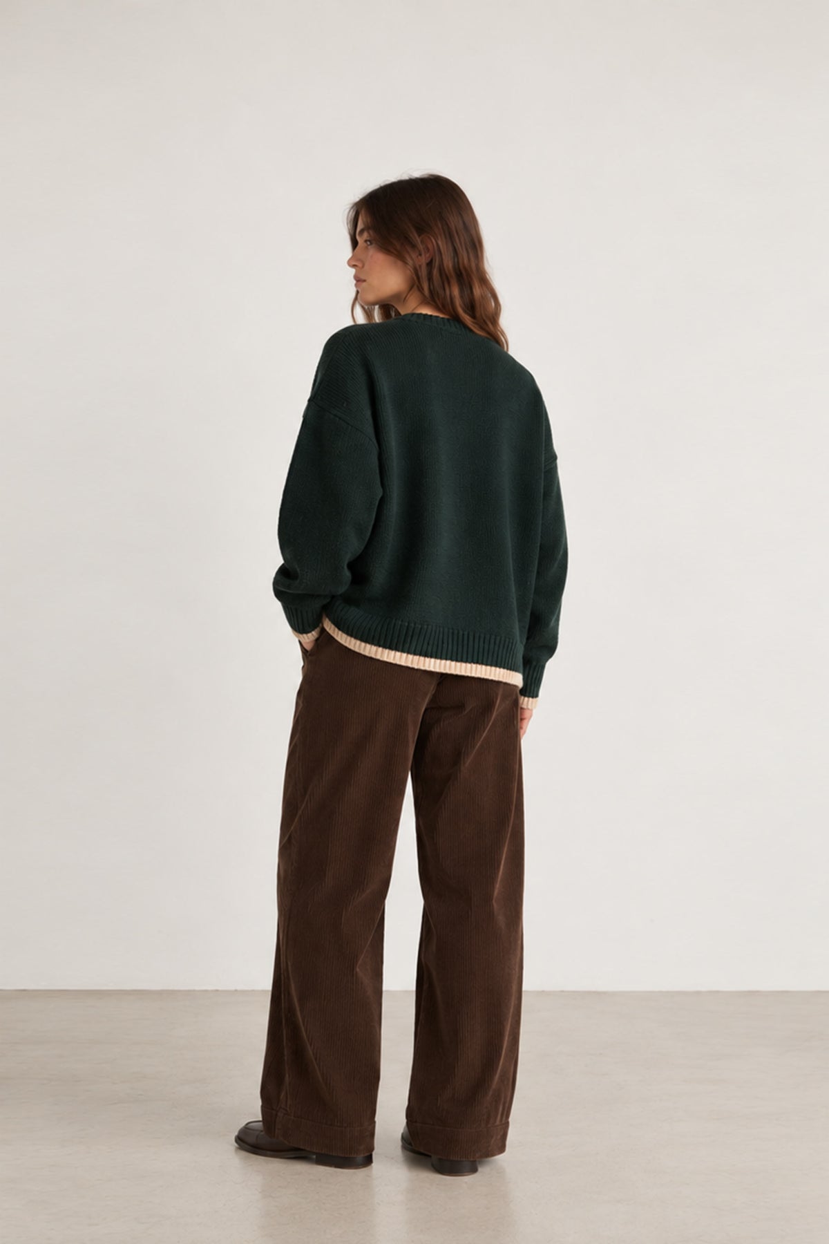 PANTALÓN ANCHO PANA XOCOLAT MUJER
