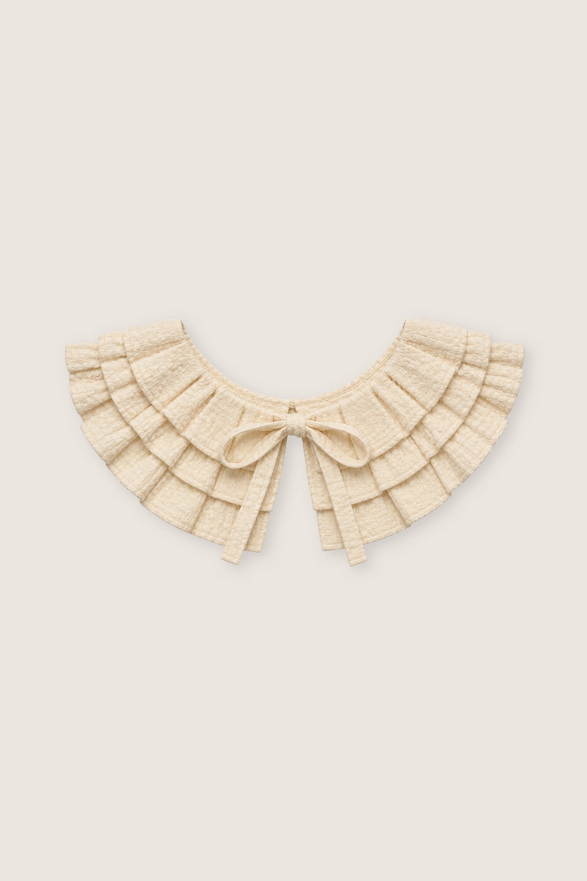 CUELLO JACQUARD VANILLA