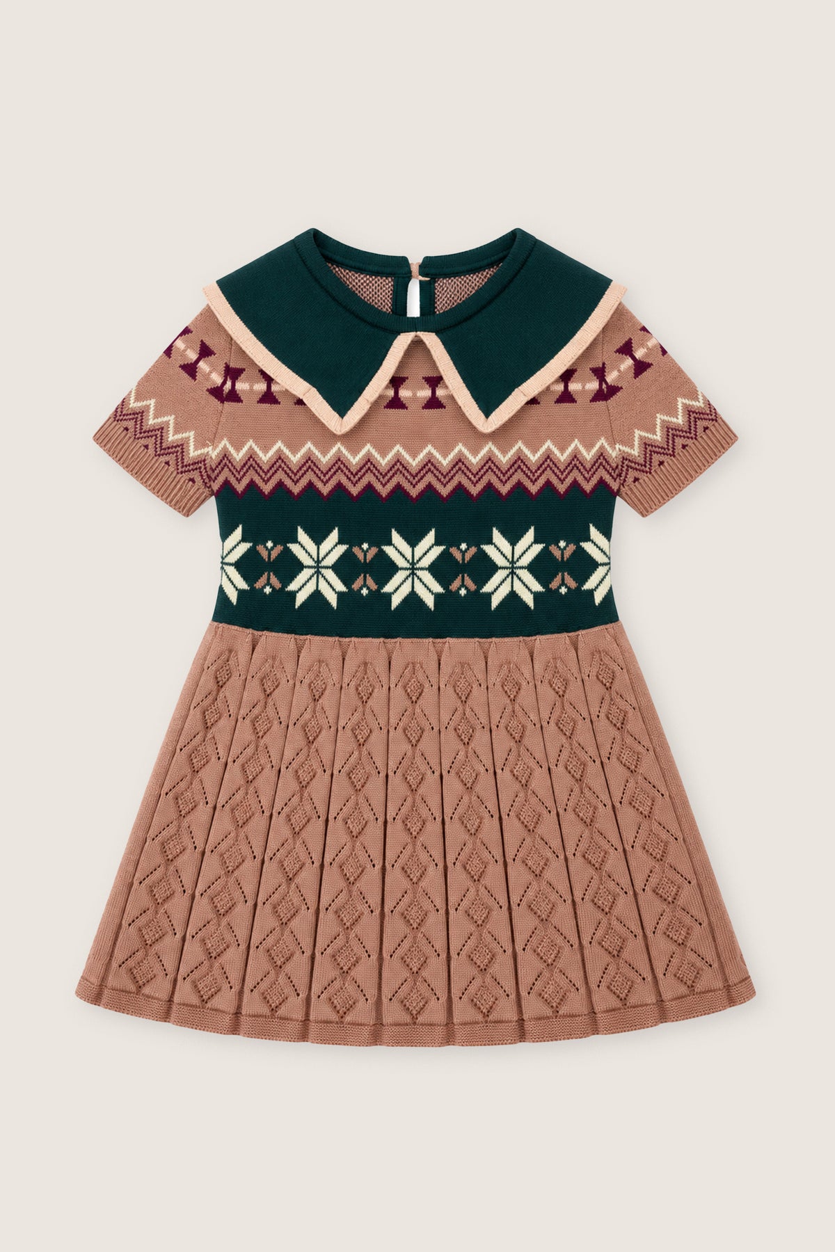 VESTIDO PUNTO JACQUARD