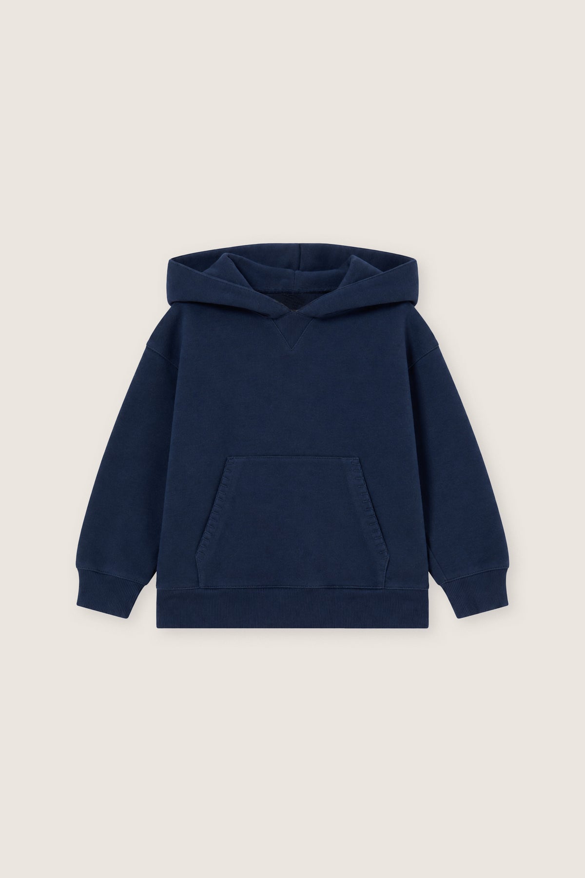 SUDADERA CON CAPUCHA NAVY BLUE MUJER