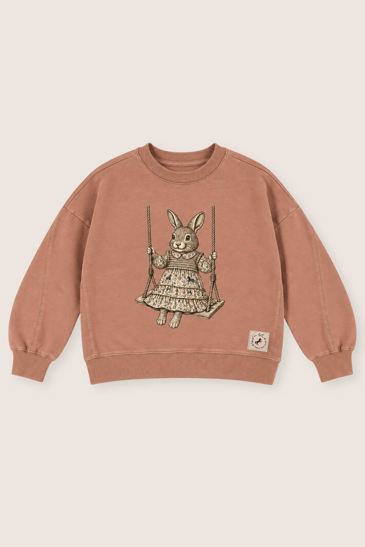 SUDADERA CONEJO EN EL COLUMPIO TUSCANY