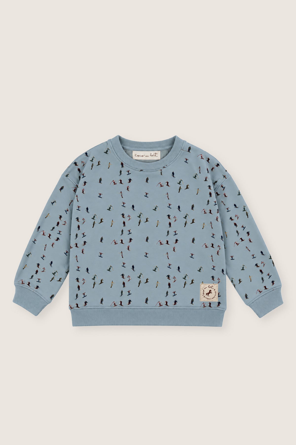 SUDADERA ESQUIADORES ALL OVER QUARRY