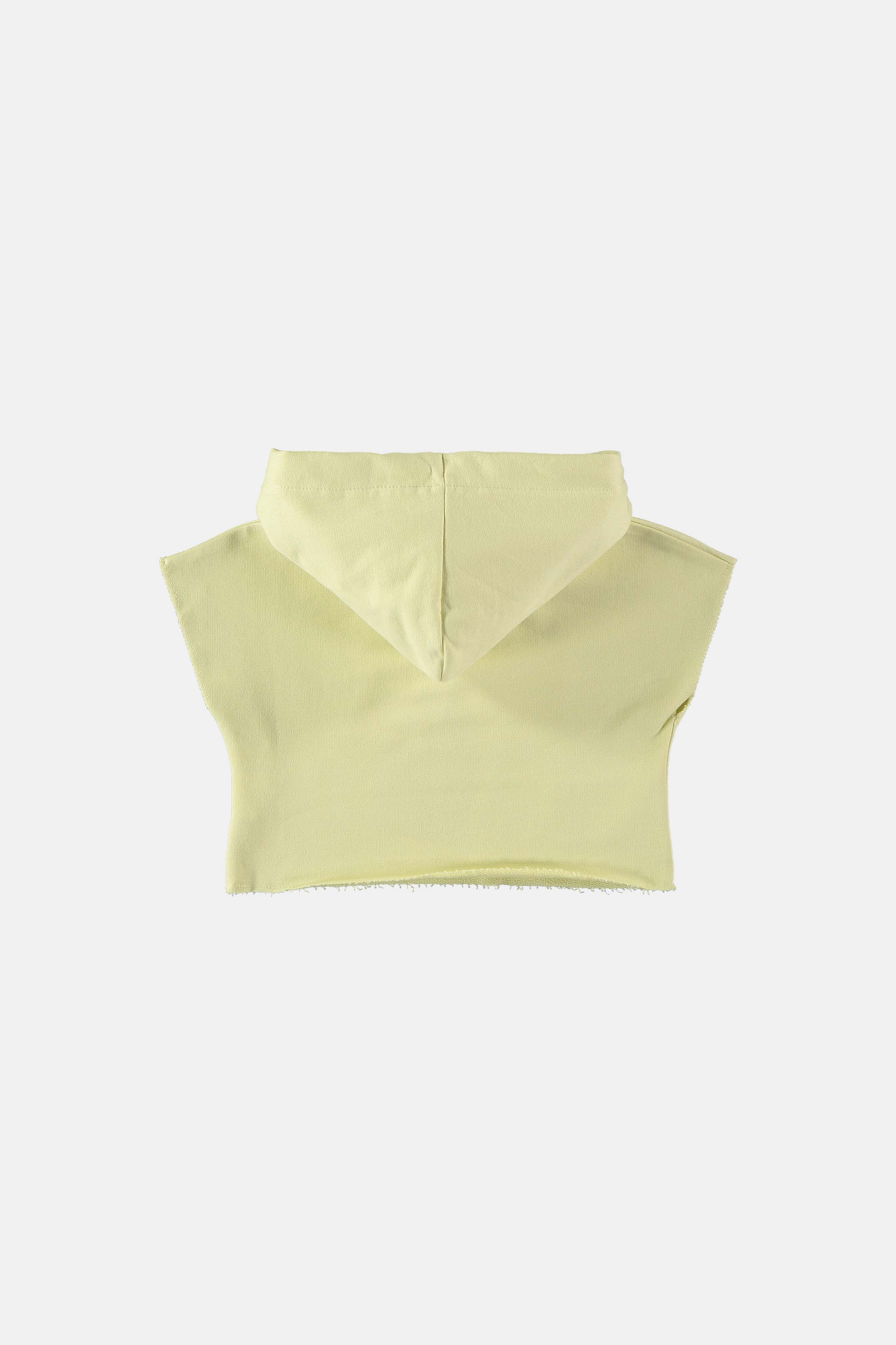 Coco Au Lait BABY HELLO-COCO SHORT SLEEVE SWEATSHIRT Yellow