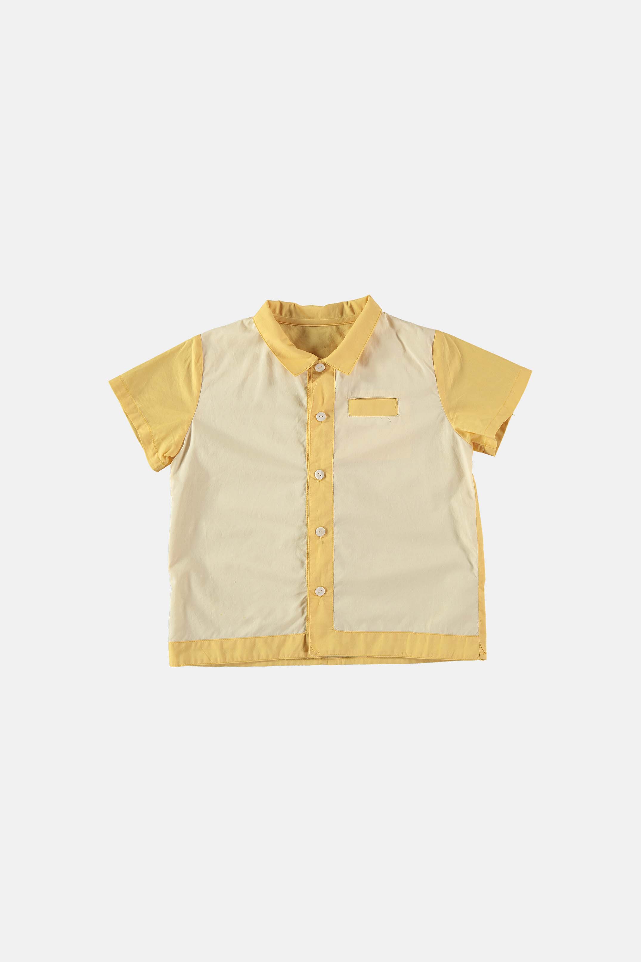 Coco Au Lait BABY YELLOW VITNAGE SHIRT Yellow