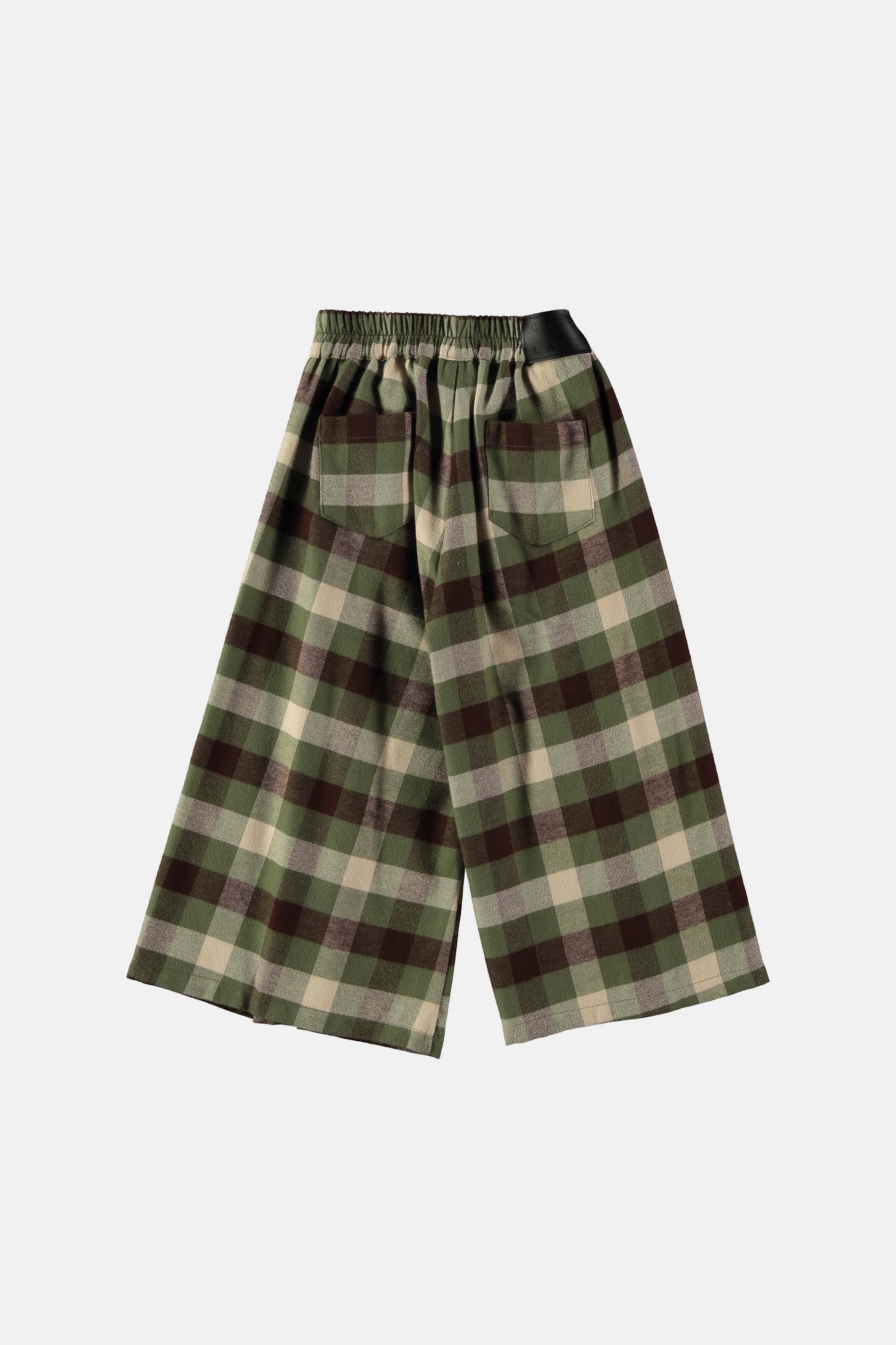 Coco Au Lait CHECKERED FLARED TROUSERS Checks AW22