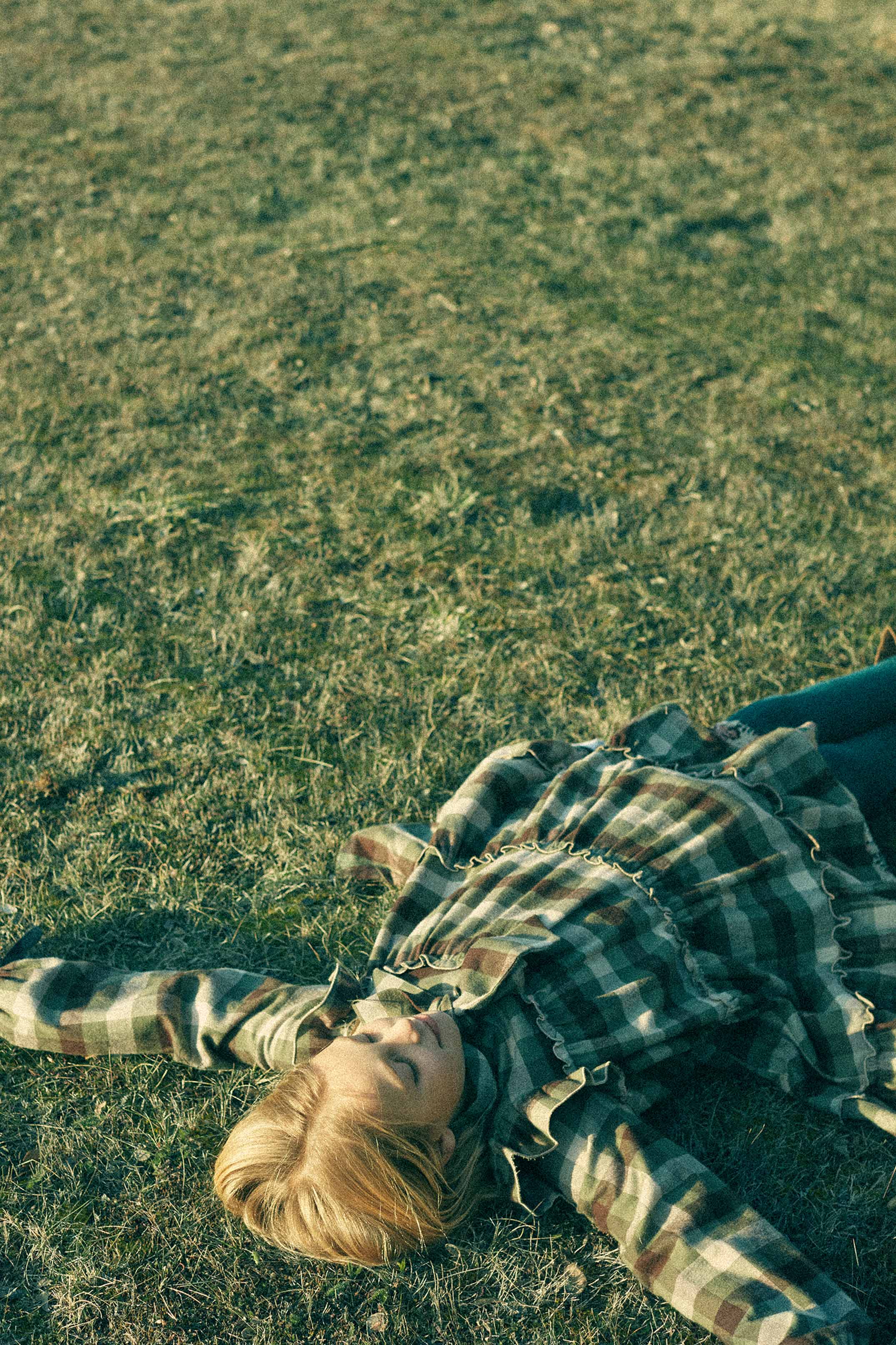 Coco Au Lait CHECKERED MIDI DRESS Checks AW22