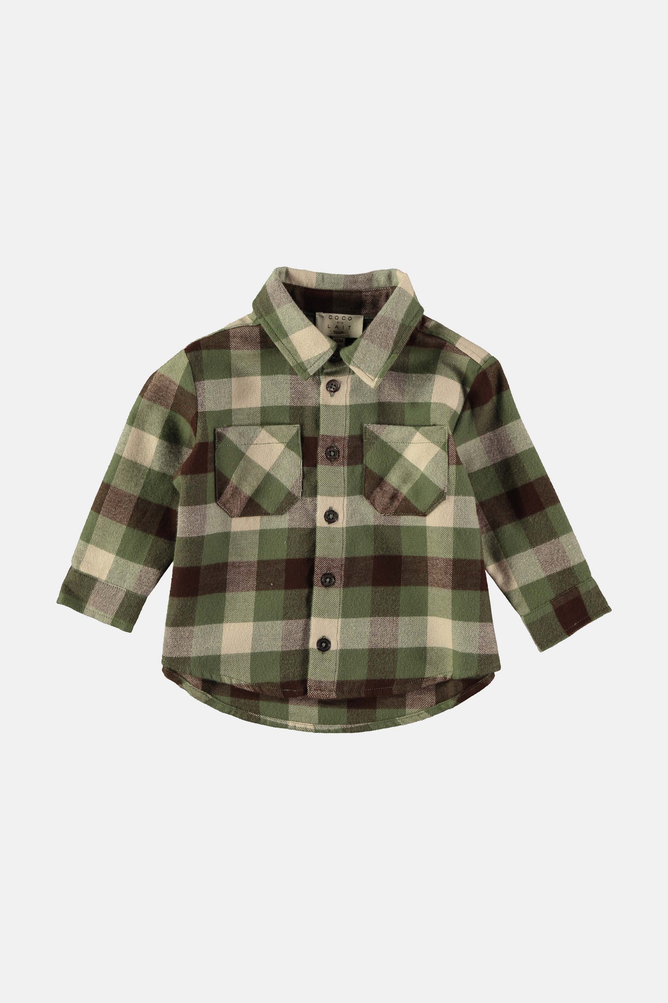 Coco Au Lait CHECKERED SHIRT Checks AW22