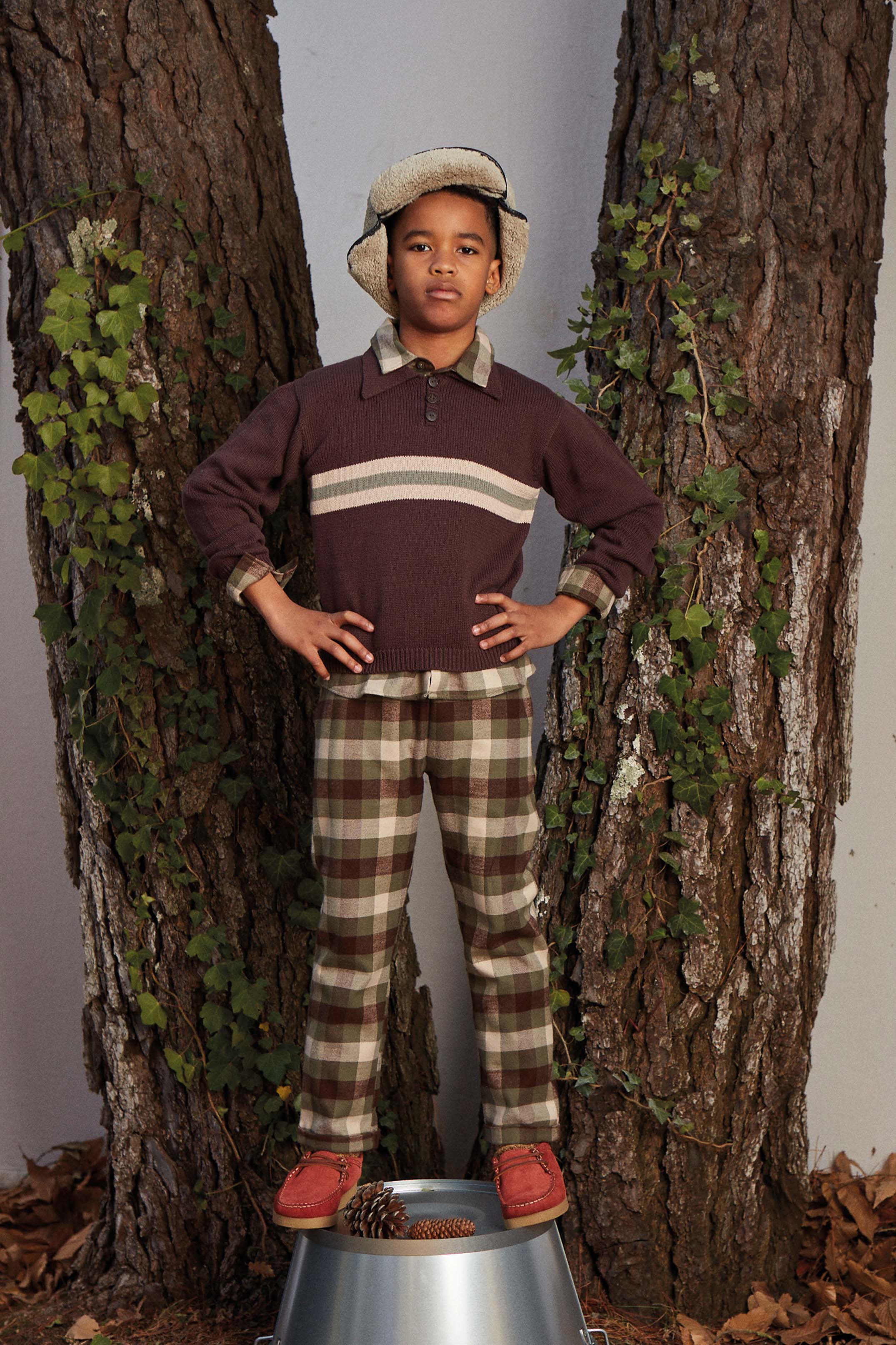 Coco Au Lait CHECKERED TROUSERS Checks AW22