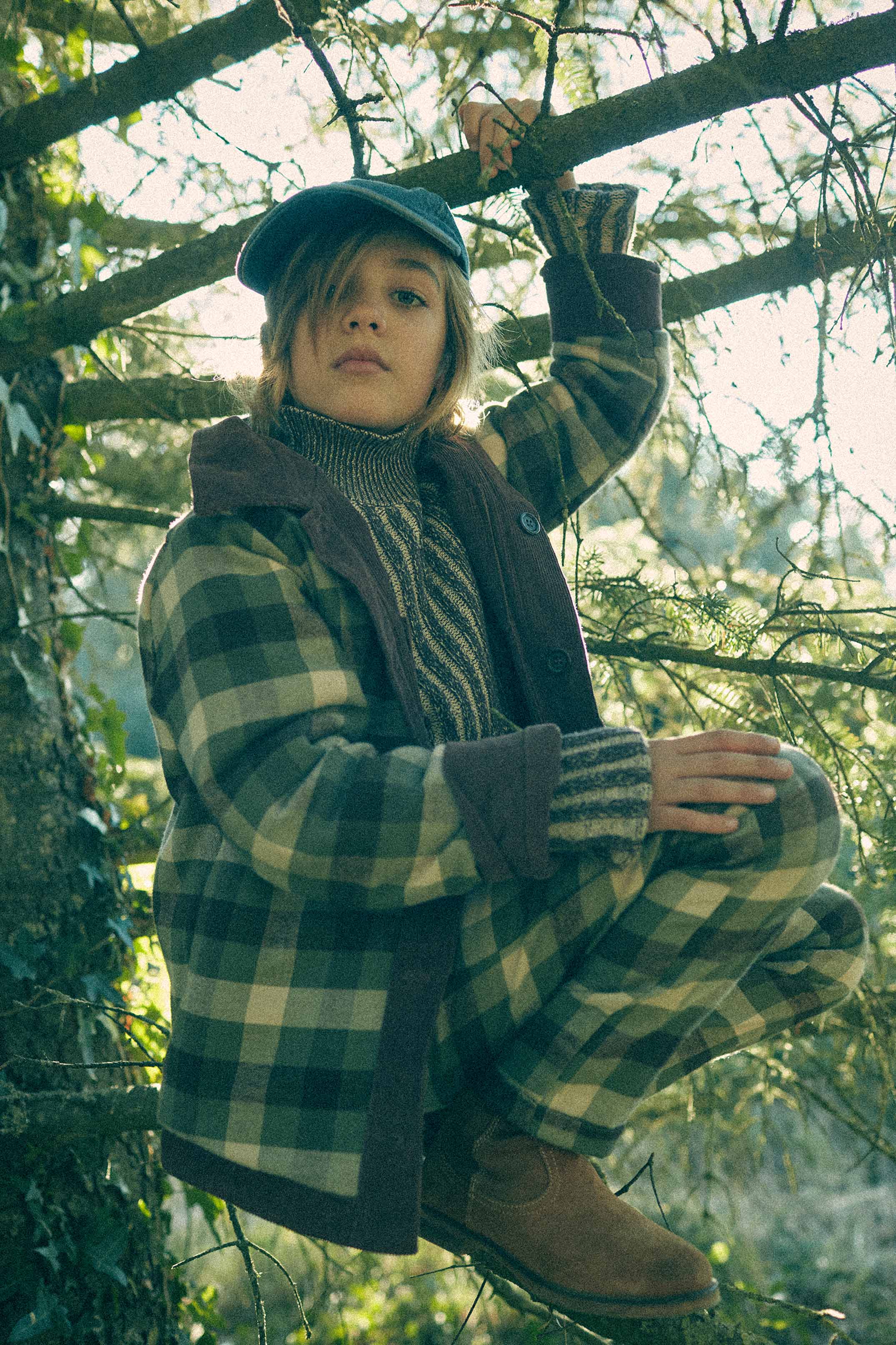 Coco Au Lait CORDUROY BROWN STONE REVERSIBLE JACKET Brown Stone