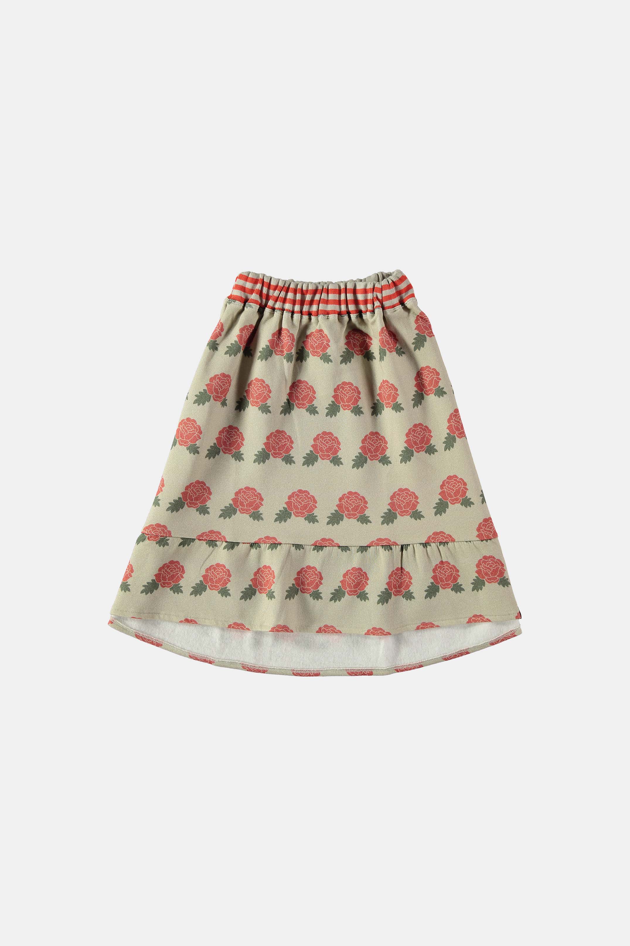 Coco Au Lait De la Rosa midi skirt Skirt Roses AW21