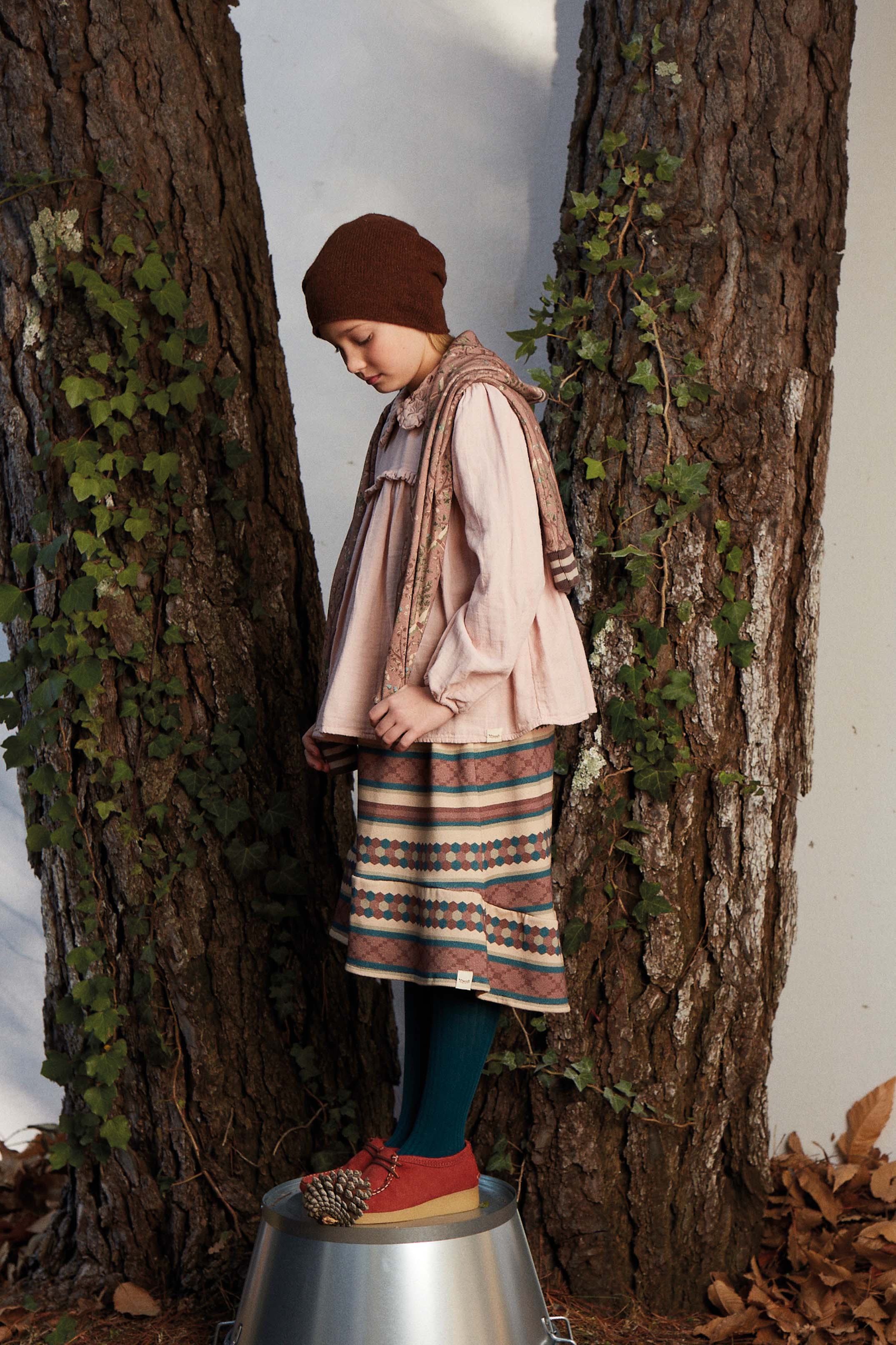 Coco Au Lait EMBROIDERED ROSE SMOKE BLOUSE Rose Smoke