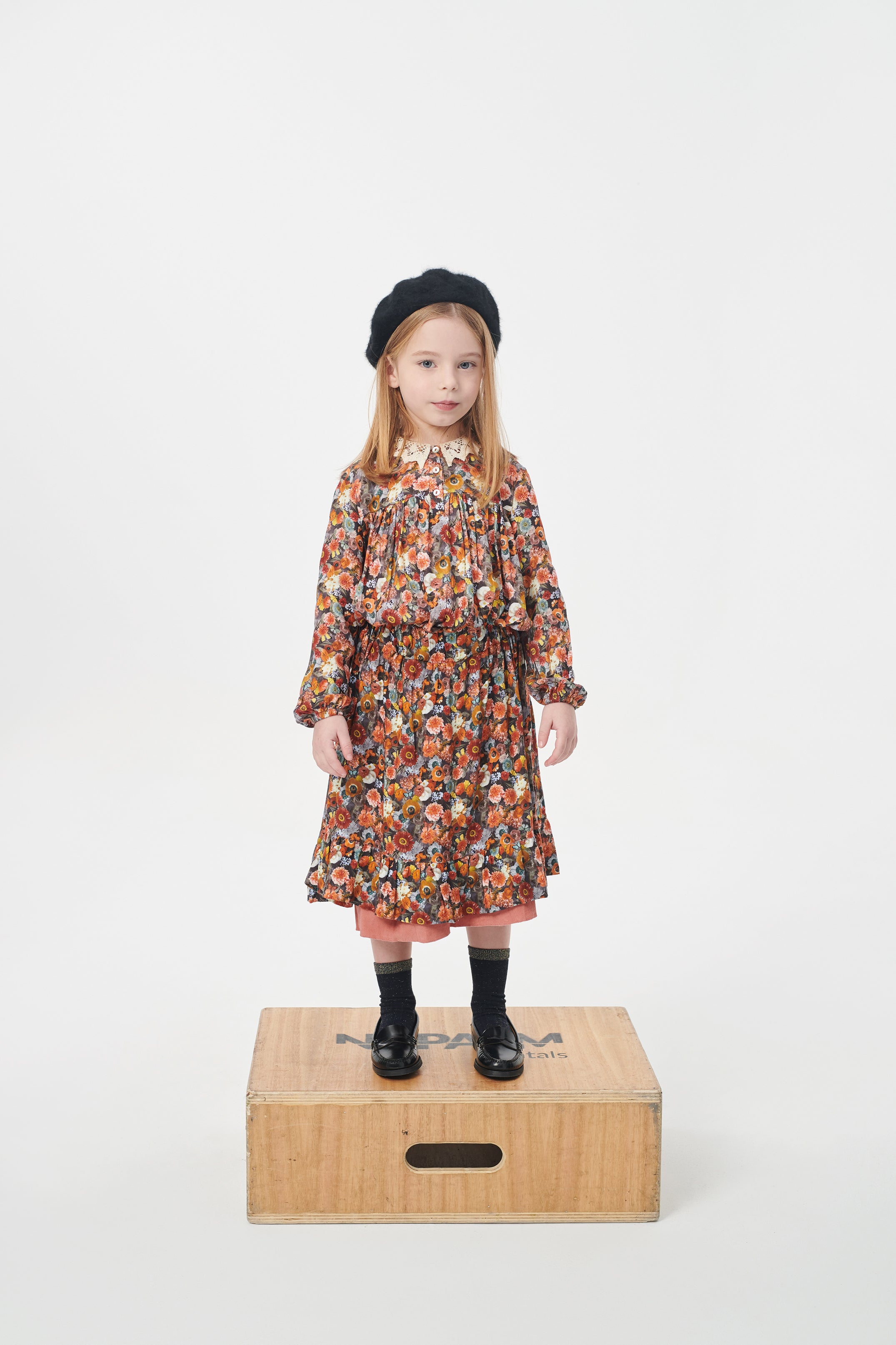 Coco Au Lait Frida long skirt Skirt Frida Flowers AW21