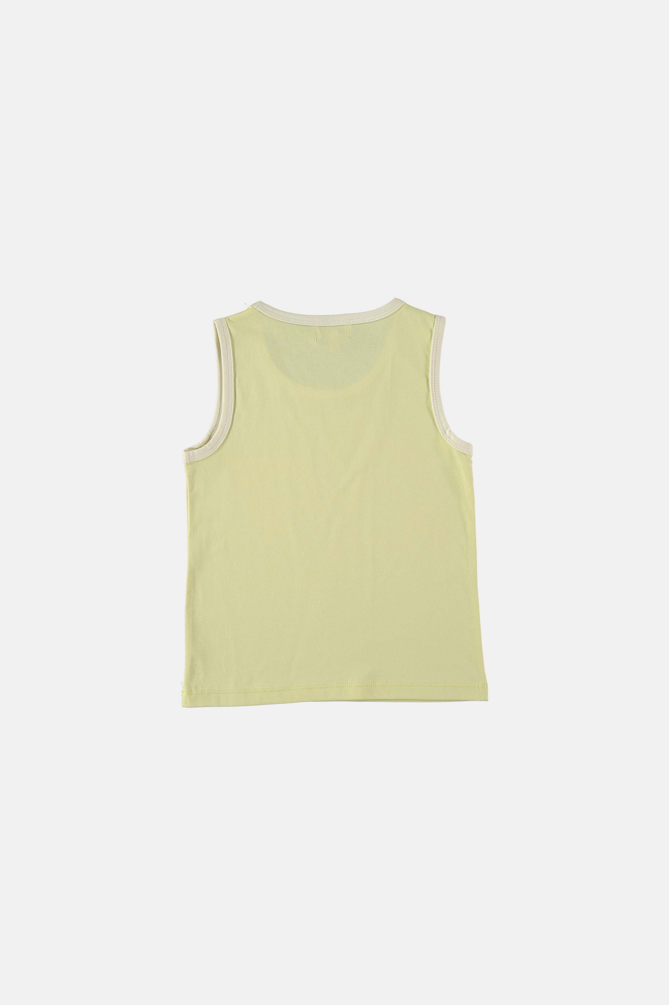 Coco Au Lait HELLO-COCO TANK TOP  Yellow