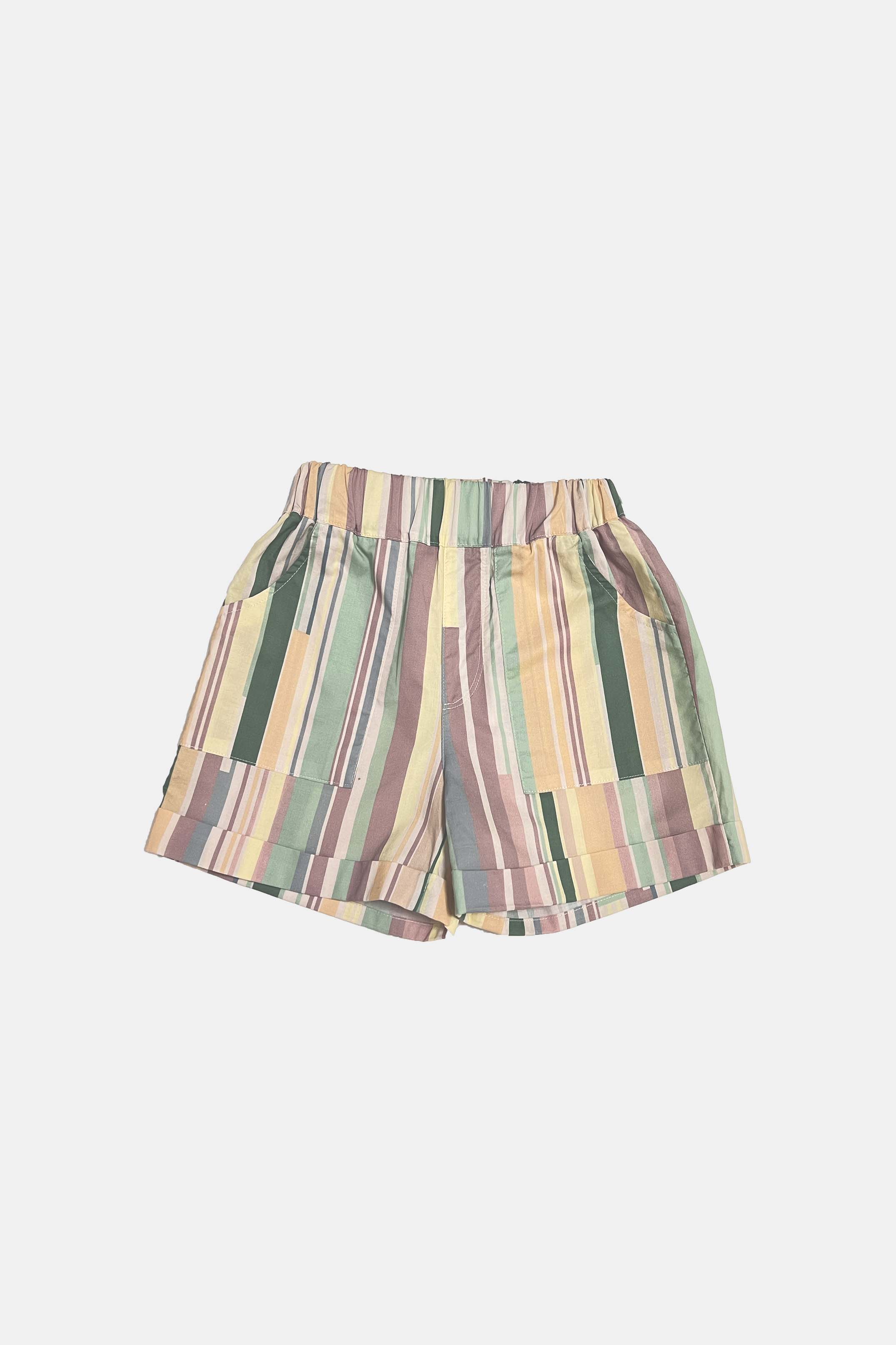 Coco Au Lait MULTI-STRIPES SHORTS  Stripes SS23