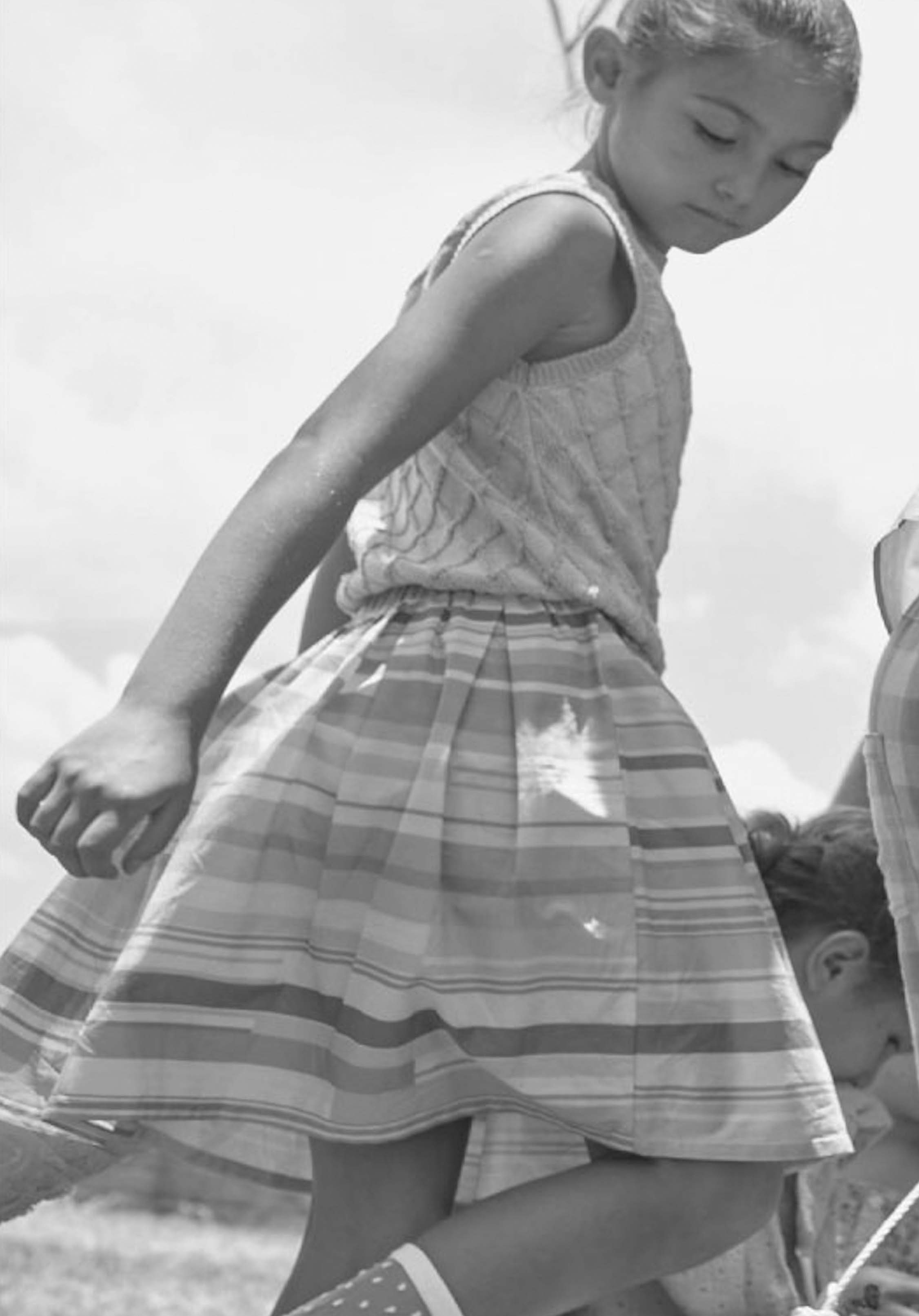 Coco Au Lait MULTI-STRIPES SKIRT  Stripes SS23