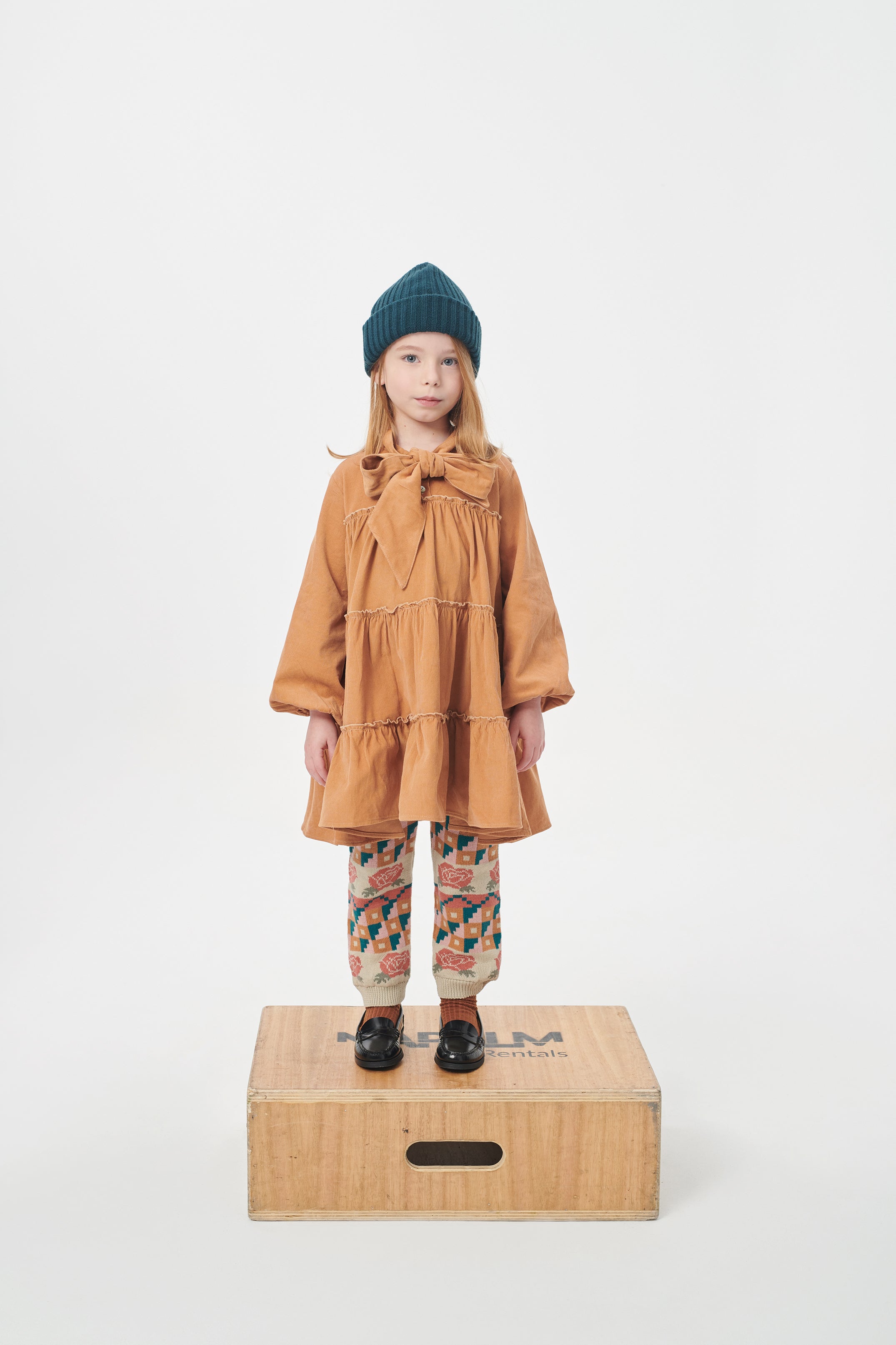 Coco Au Lait Micro-corduroy dress Dress Shaded Spruce