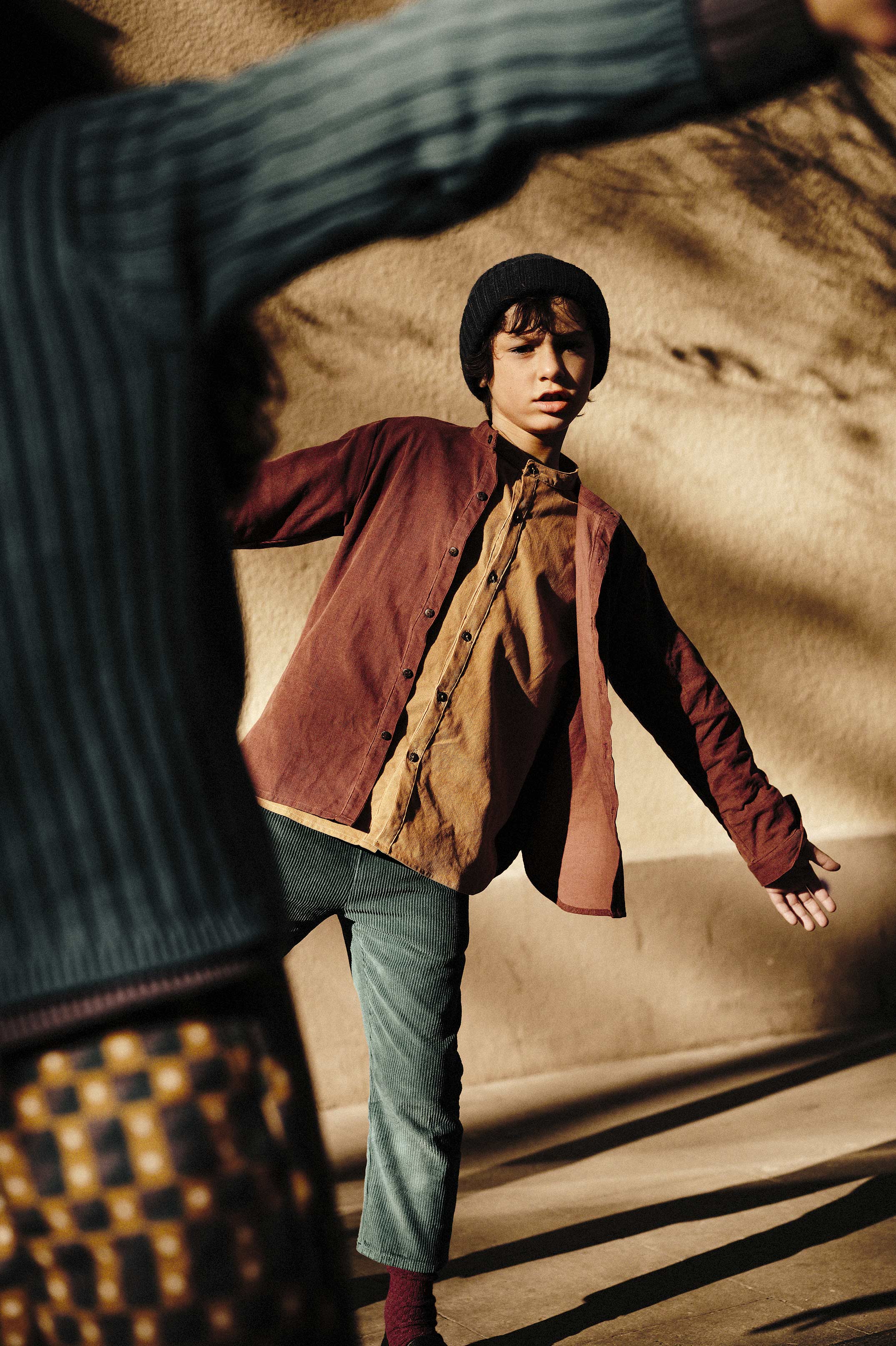 Coco Au Lait Micro-corduroy shirt Shirt Biscuit AW21