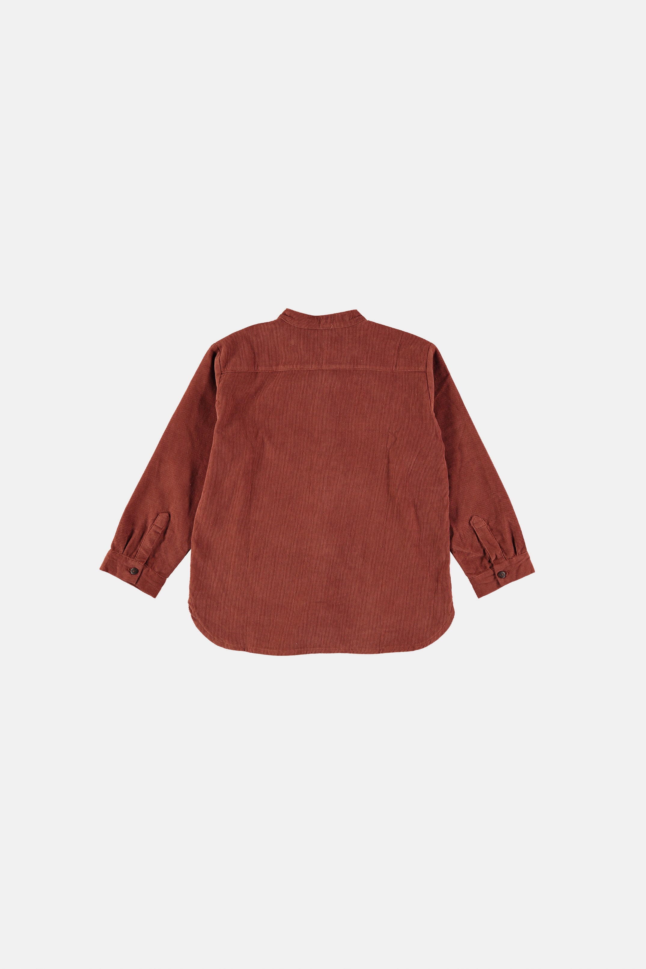Coco Au Lait Micro-corduroy shirt Shirt Brandy Brown