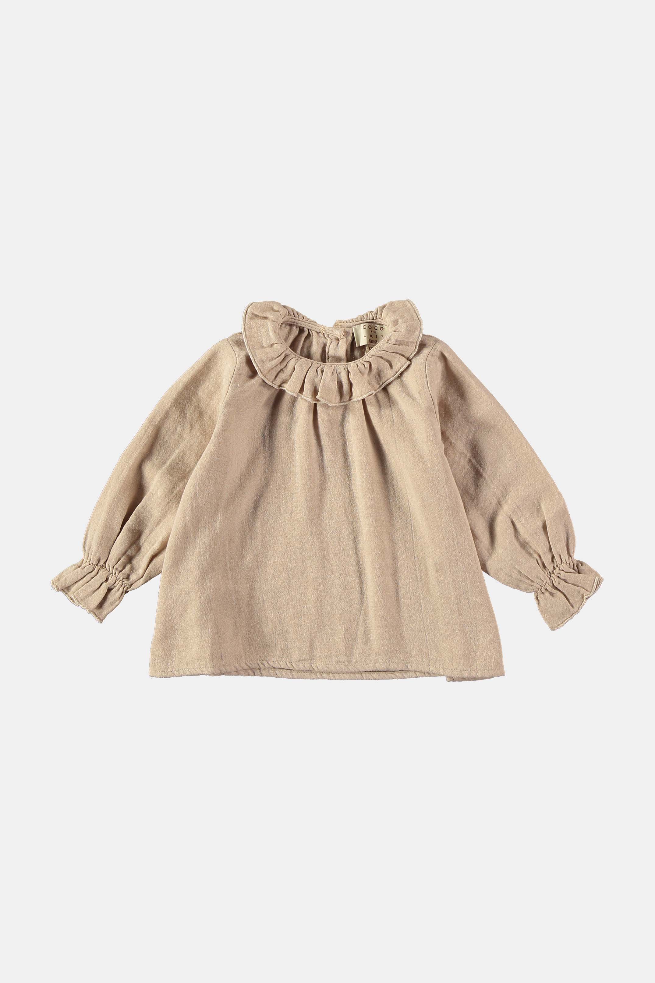 Coco Au Lait SMOKE GREY BABY BLOUSE Smoke Gray