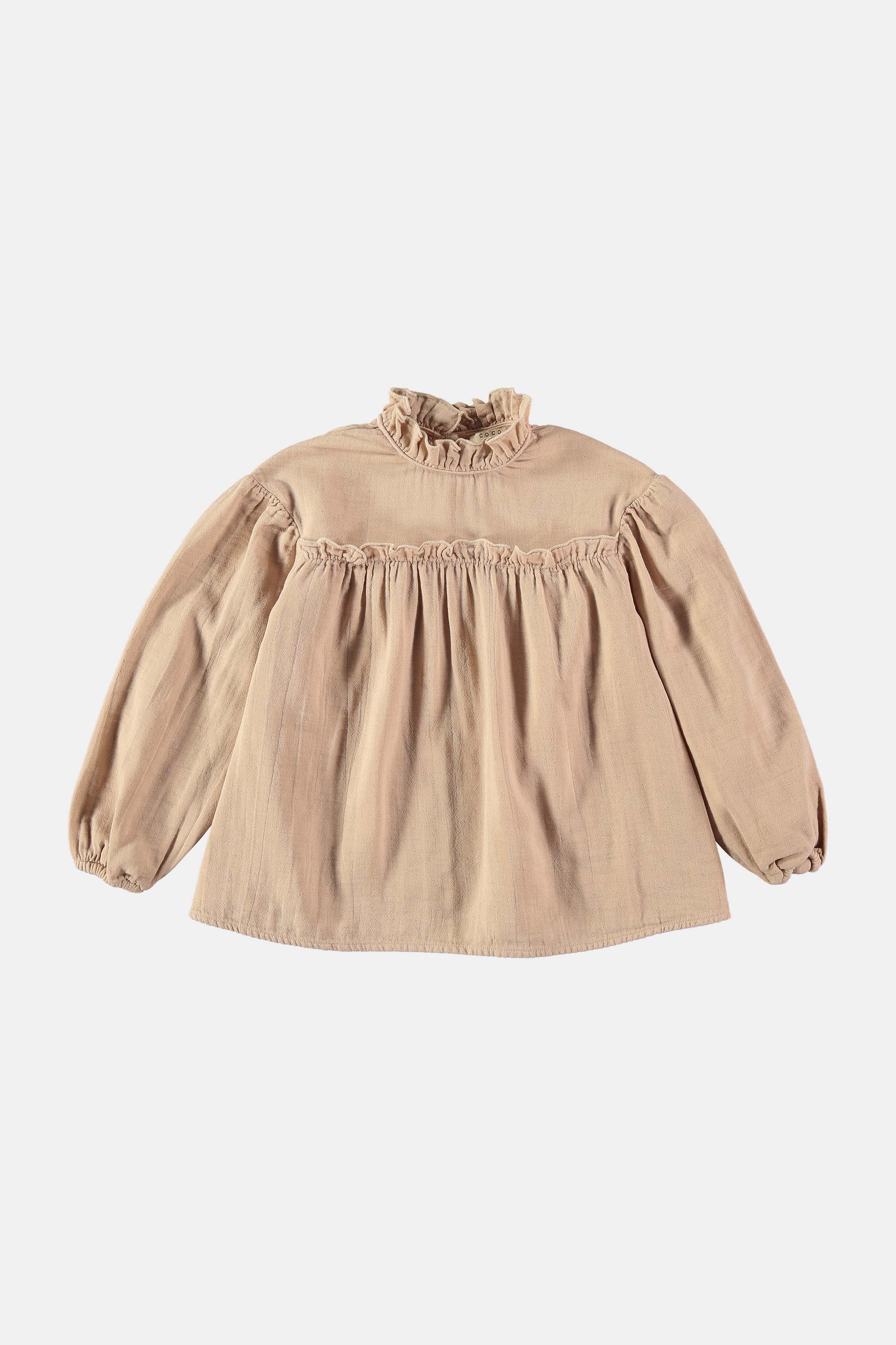 Coco Au Lait SMOKE GREY BLOUSE Smoke Gray