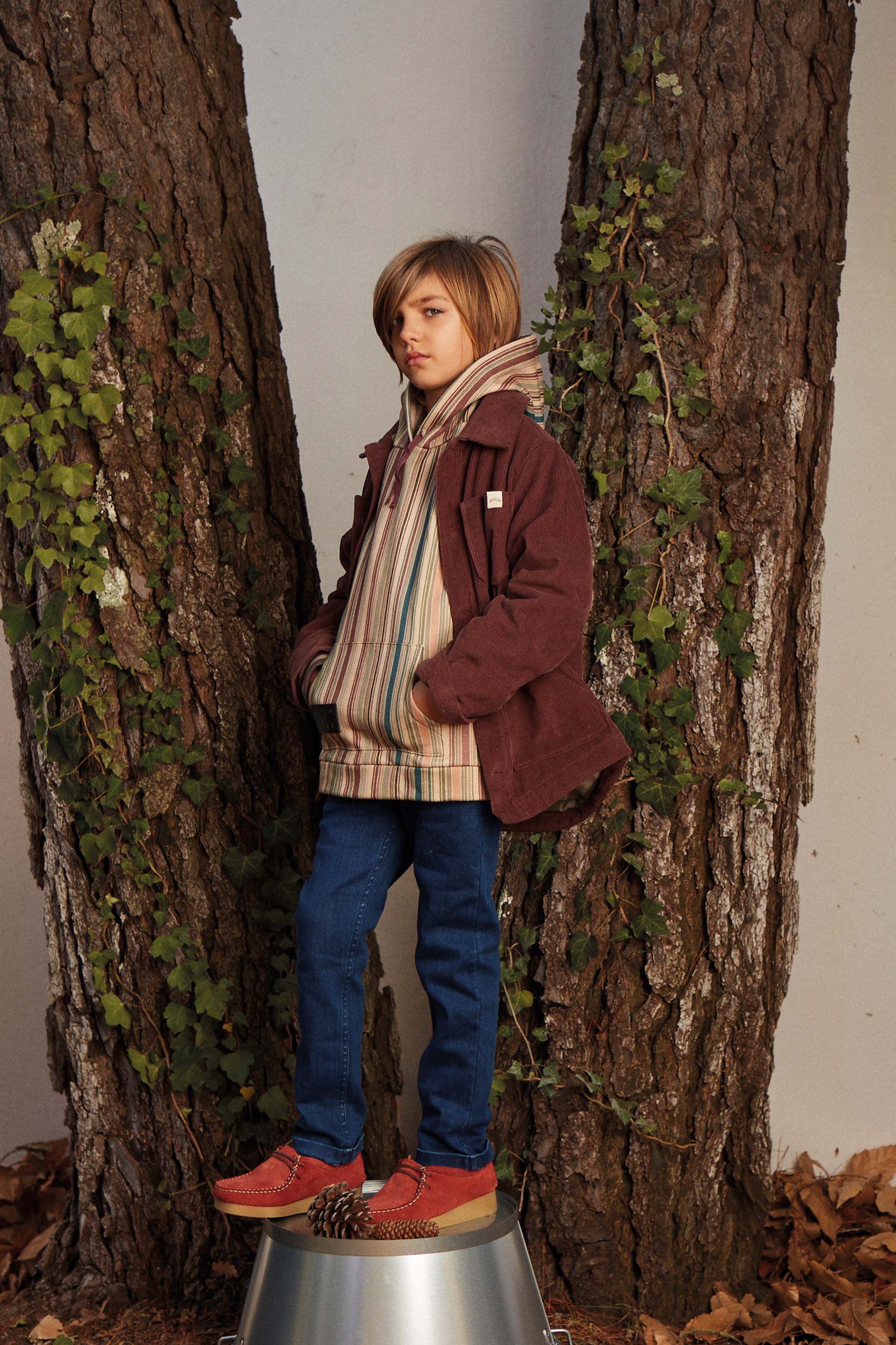 Coco Au Lait STRIPED PLUSH SWEATSHIRT Stripes AOP