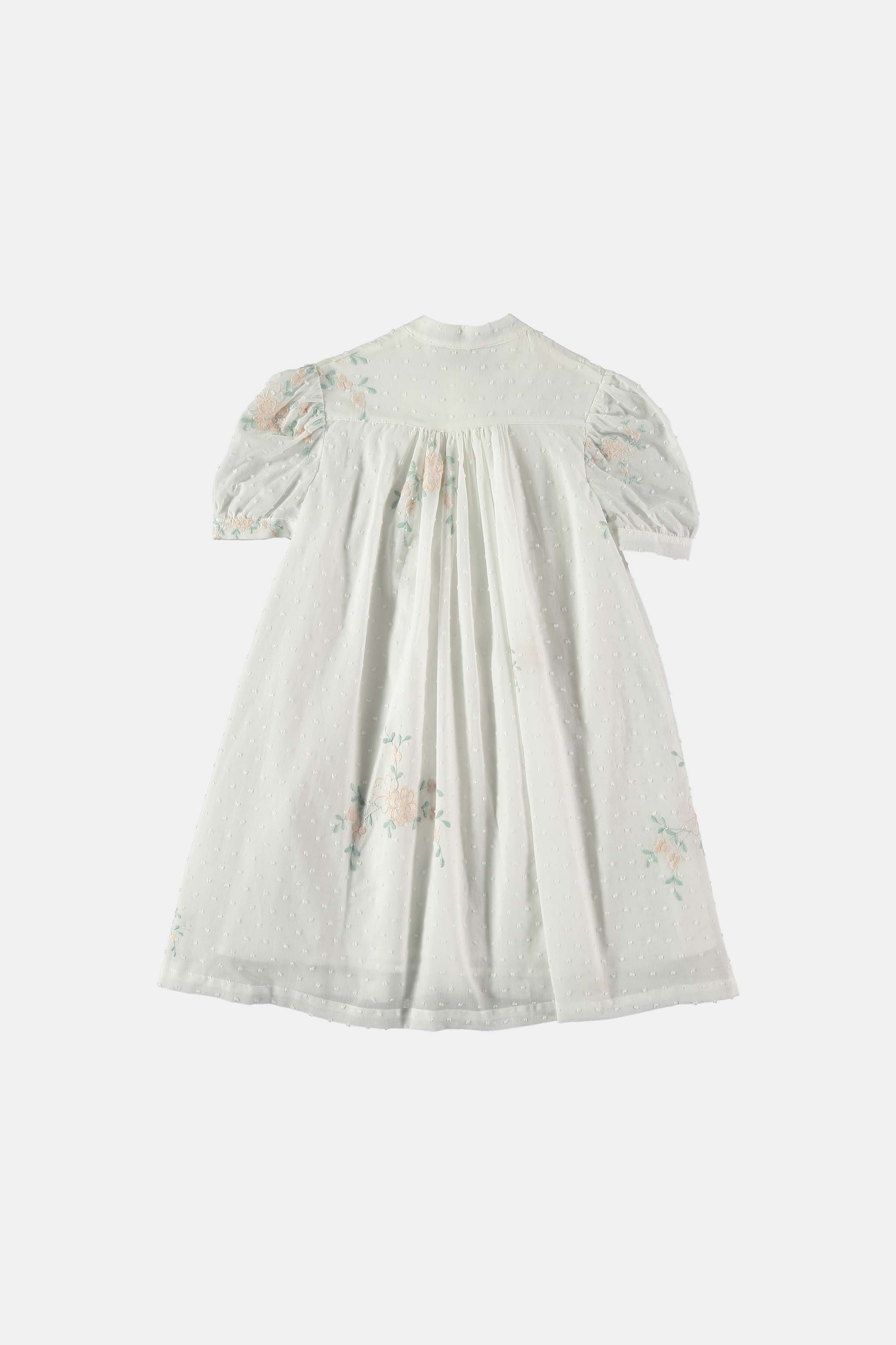 Coco Au Lait TATTING DRESS  White