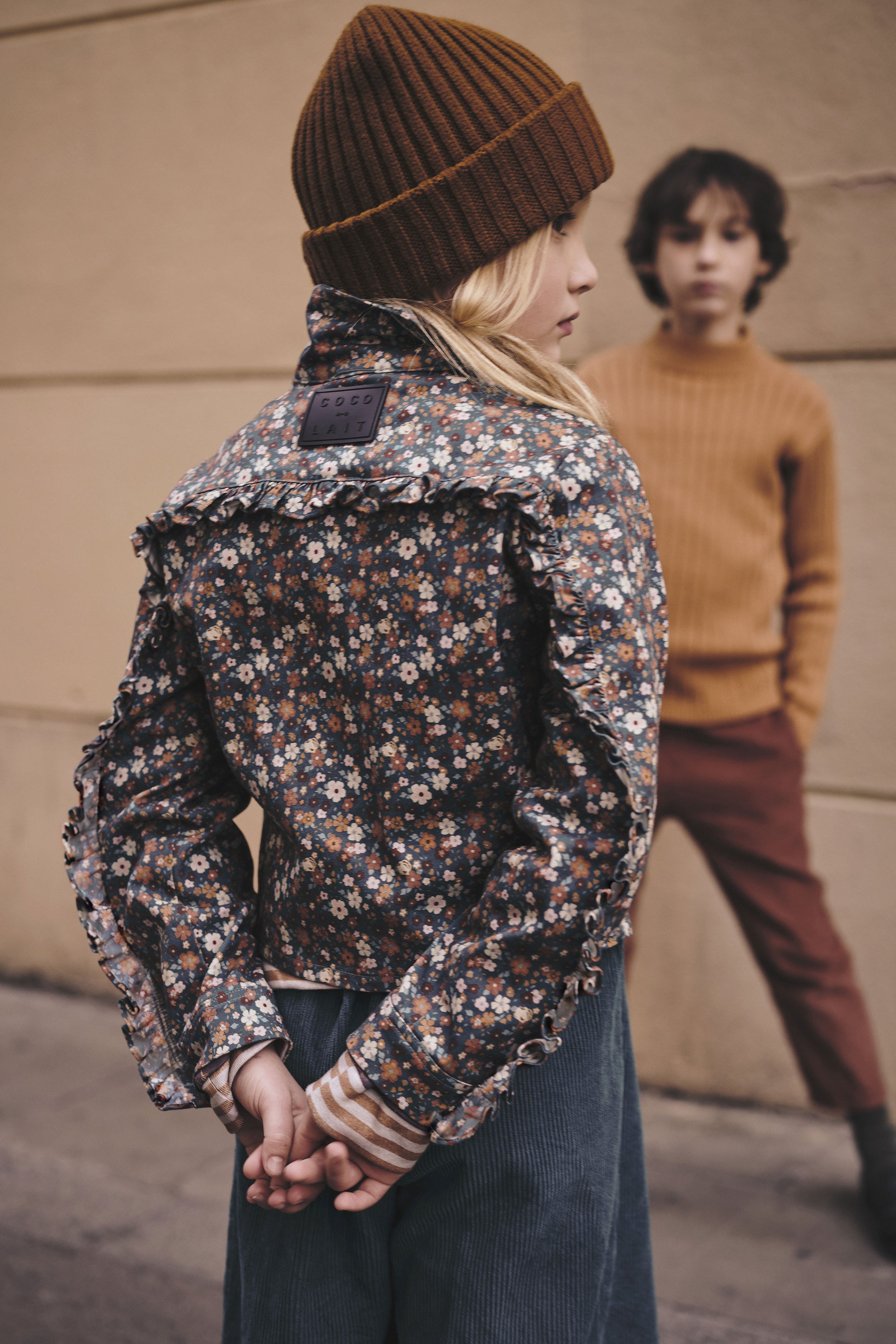 Chamarra Winter Flowers