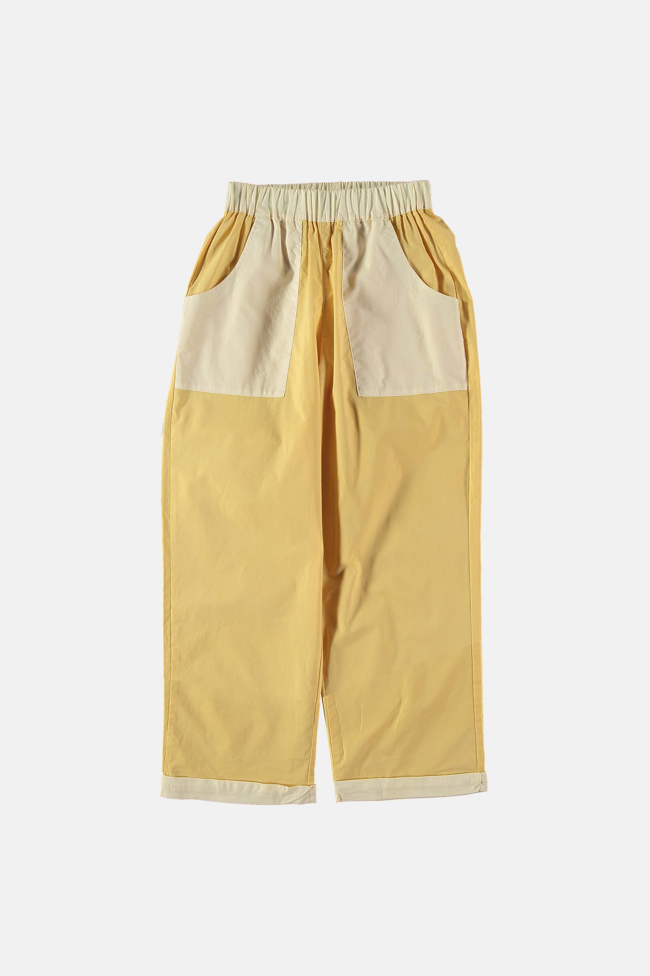 Coco Au Lait YELLOW VINTAGE WIDE TROUSERS  Yellow