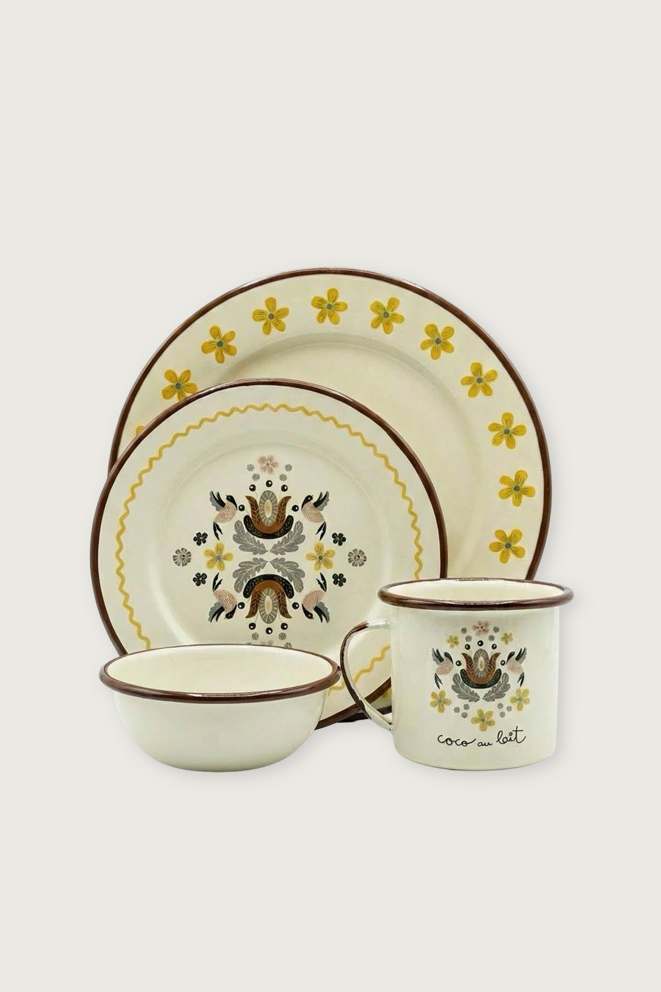 PLATO DE PELTRE 20cm FOLK HERITAGE x PPELTRE