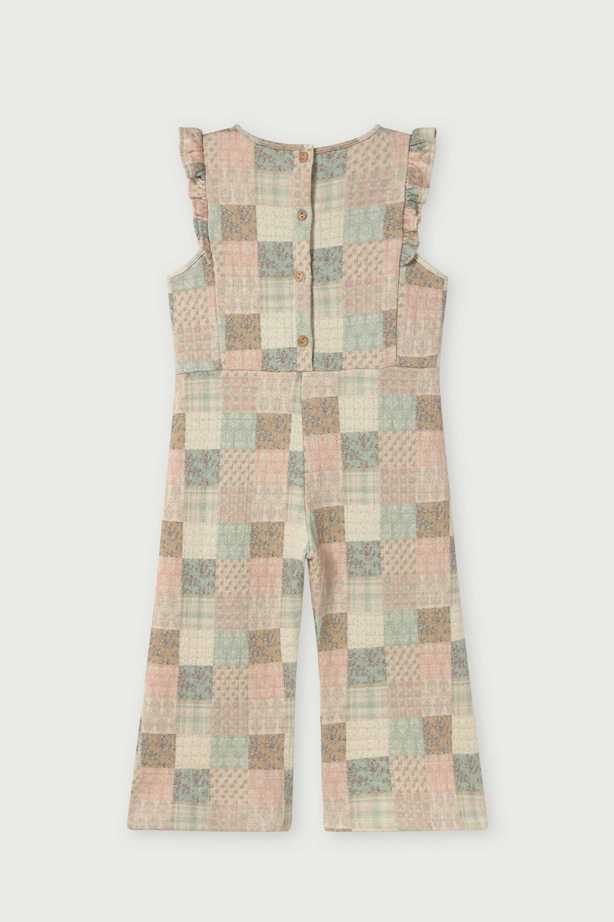 JUMPSUIT NIÑA PATCHWORK