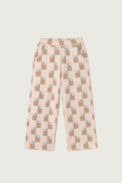 Coco Au Lait ABSTRACT ART PANTS  Evening Sand