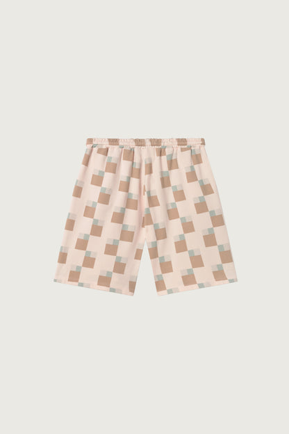 Coco Au Lait ABSTRACT ART SHORTS  Evening Sand