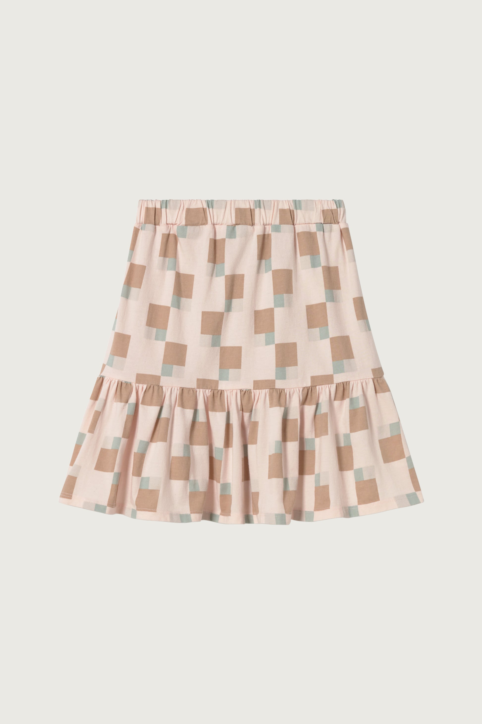 Coco Au Lait ABSTRACT ART SKIRT  Evening Sand