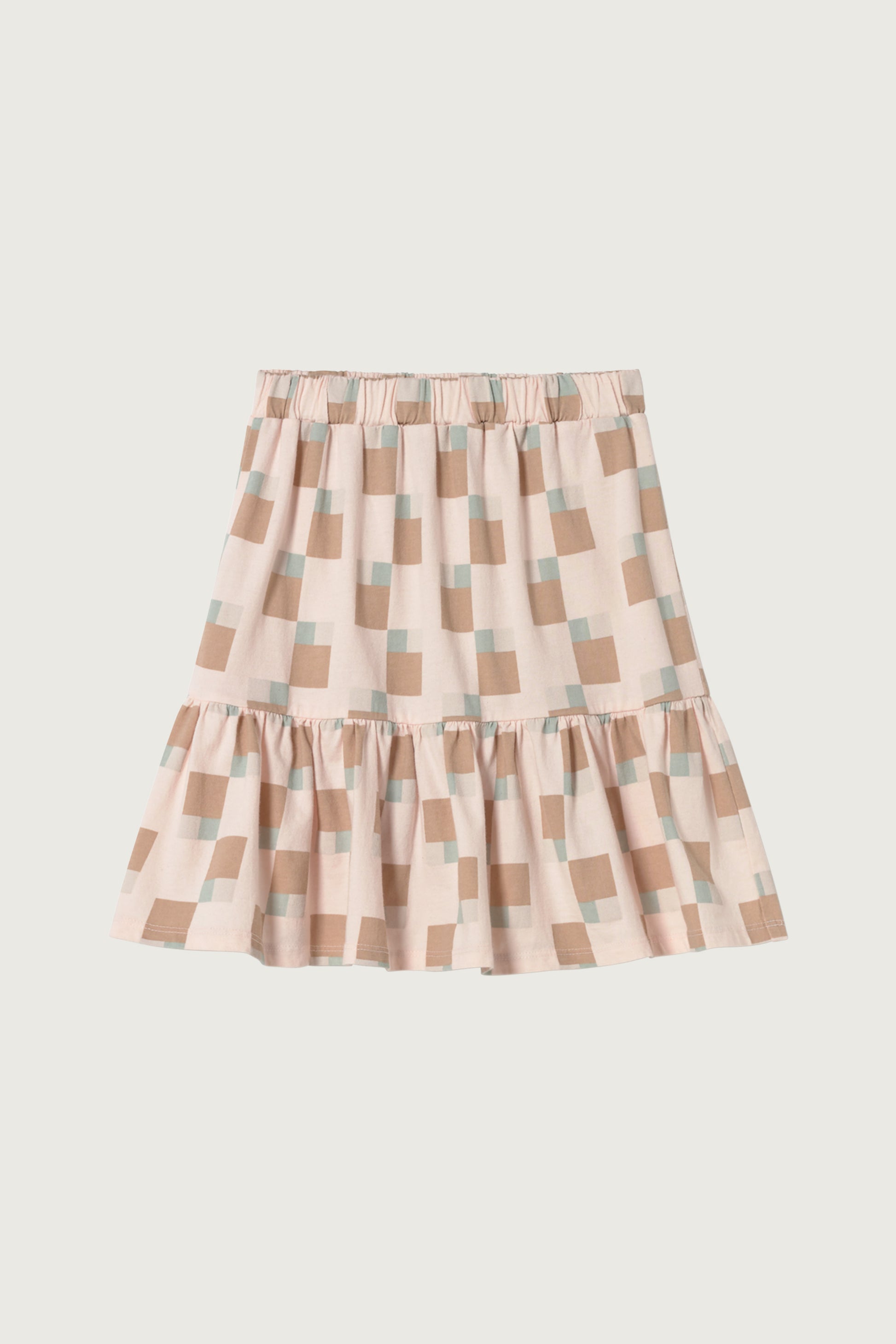 Coco Au Lait ABSTRACT ART SKIRT  Evening Sand